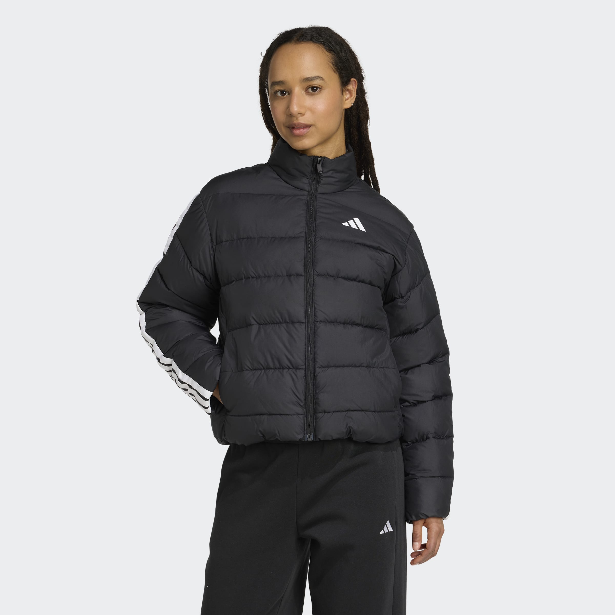 adidas Sportswear Steppjacke "ESSENTIALS CLIMAWARM 3-STREIFEN N"
