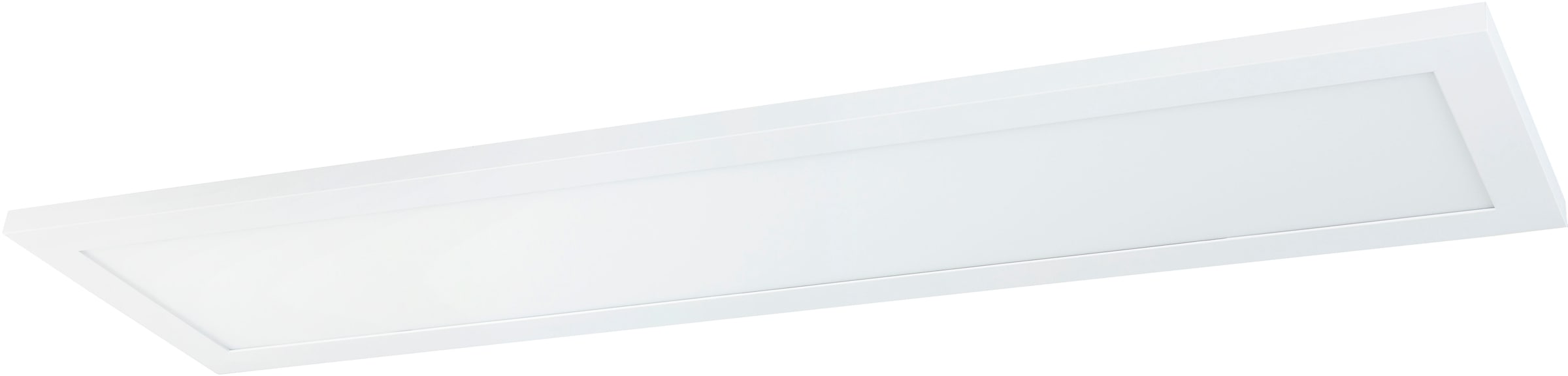 GLOBO LIGHTING Deckenleuchte »ROSI« LED-Modul 1 Stk. Deckenleuchte Aluminium/Weiß, Opal, dimmbar, LED 40W