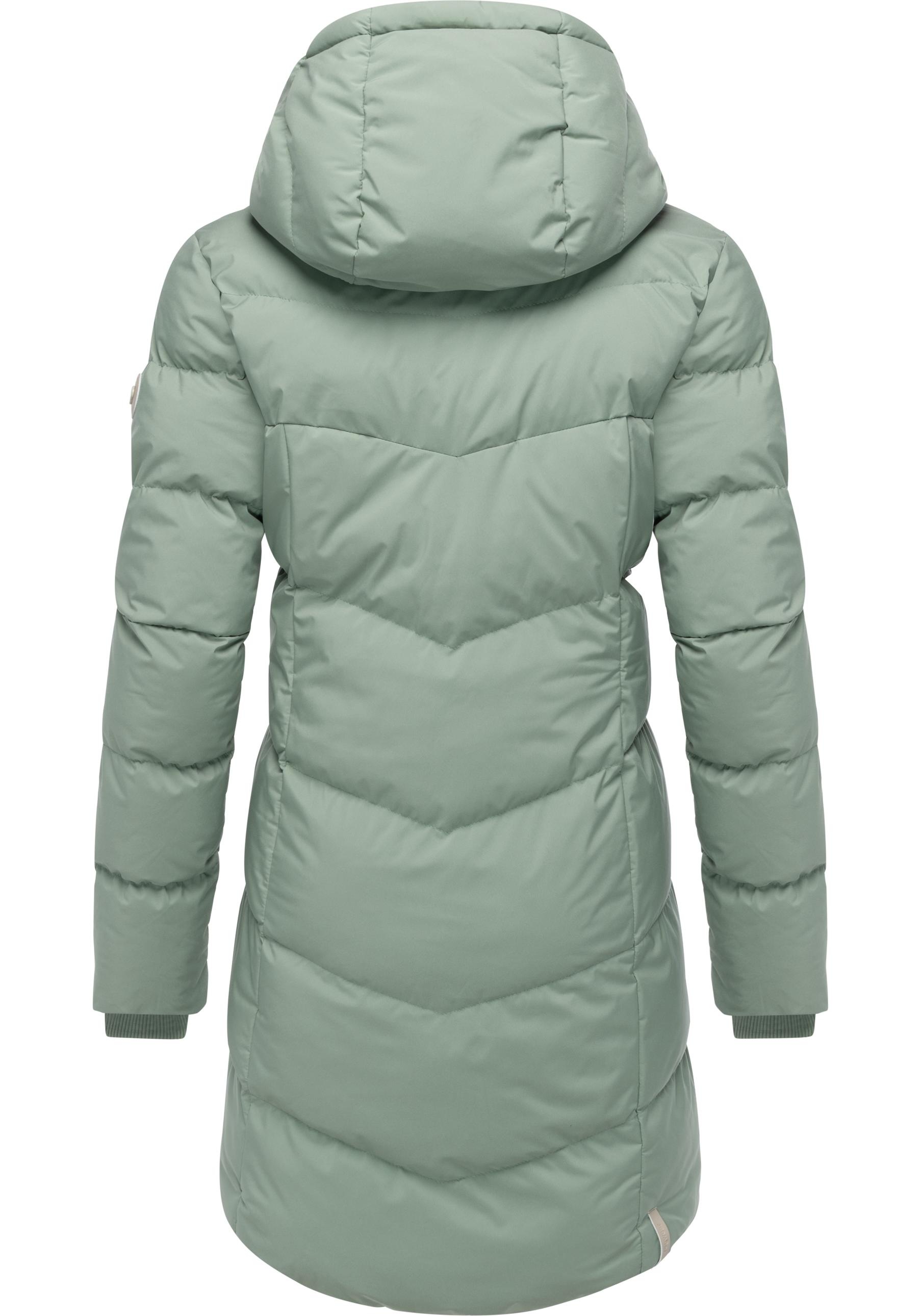 Ragwear Wintermantel »Pavla Soft YOUMODO«, Wasserdichter Steppmantel mit Fleecekragen
