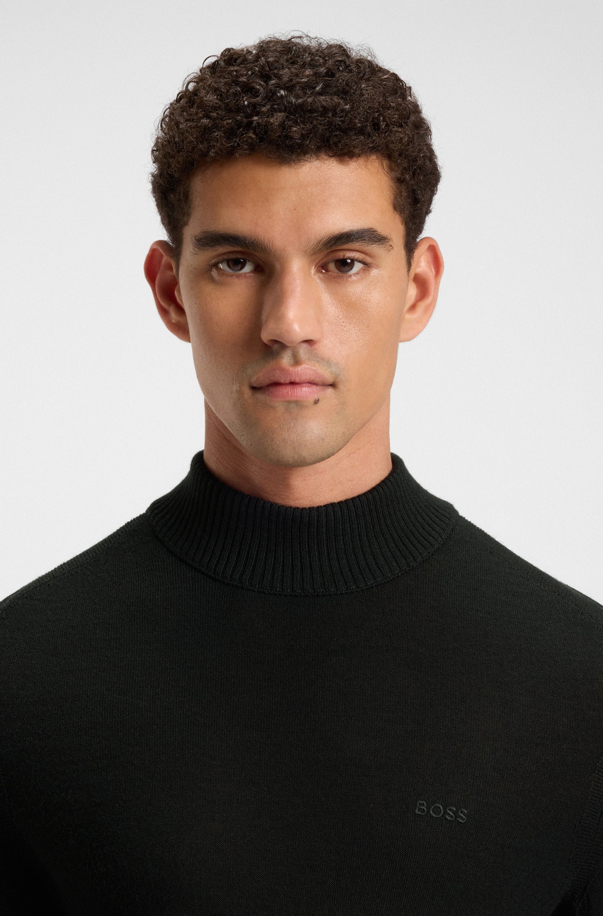 BOSS ORANGE Strickpullover "Avac", mit gesticktem BOSS Logo günstig online kaufen