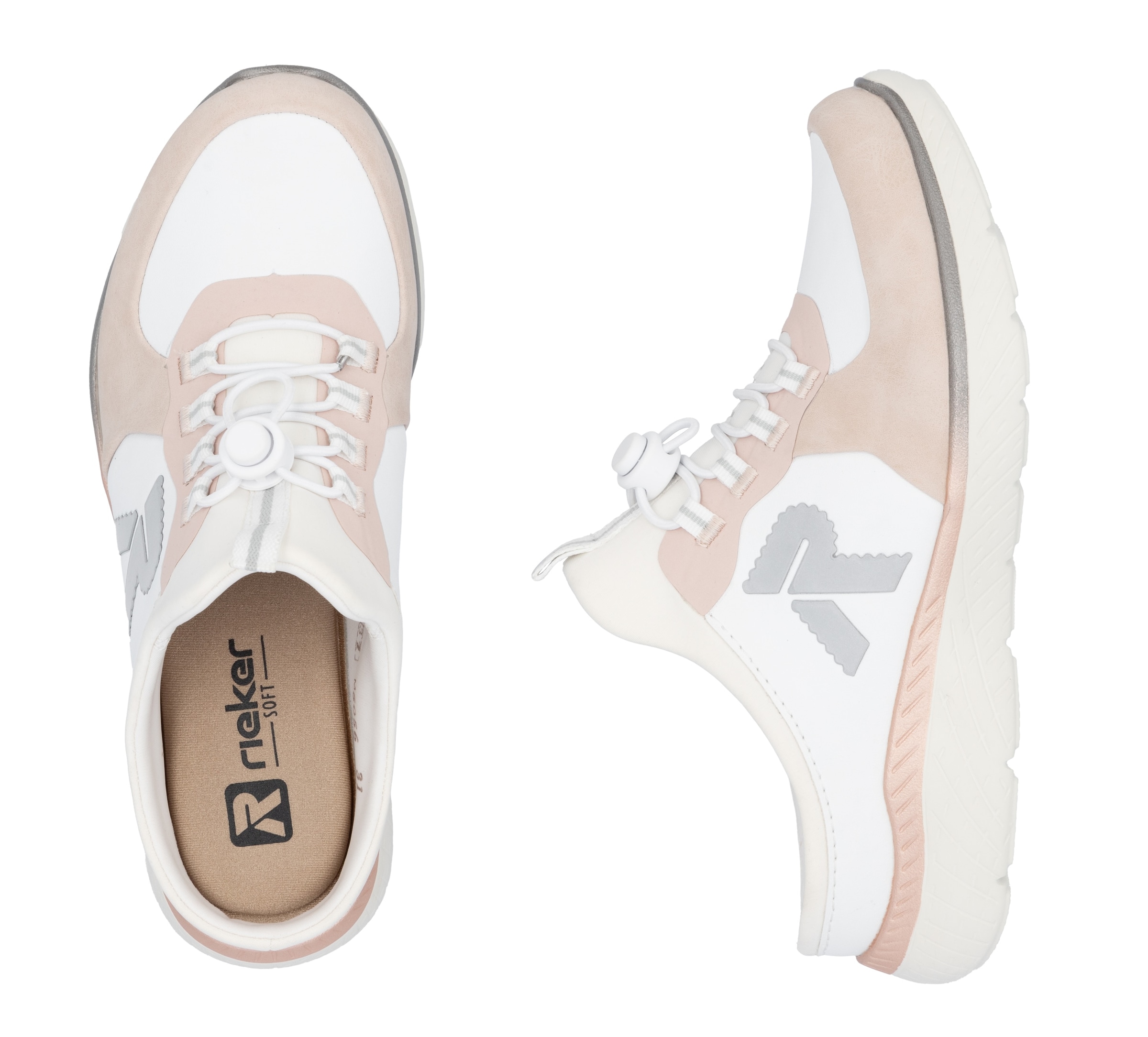 RIEKER Sport Clog, Sabot, Schlupfschuh, Sommerschuh, Hausschuh in schmaler Form