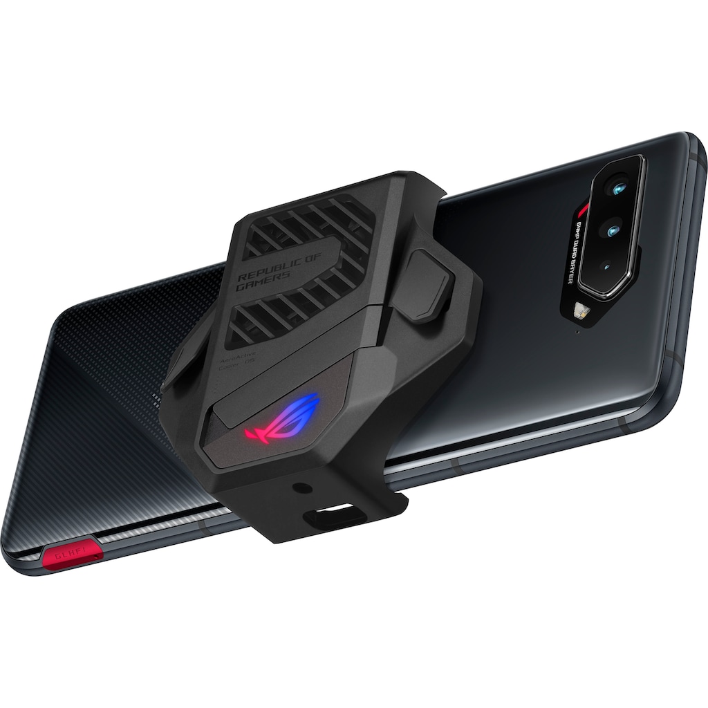 Asus Smartphone »ROG Phone 5s«, Phantom Black, 17,22 cm/6,78 Zoll, 512 GB Speicherplatz, 64 MP Kamera