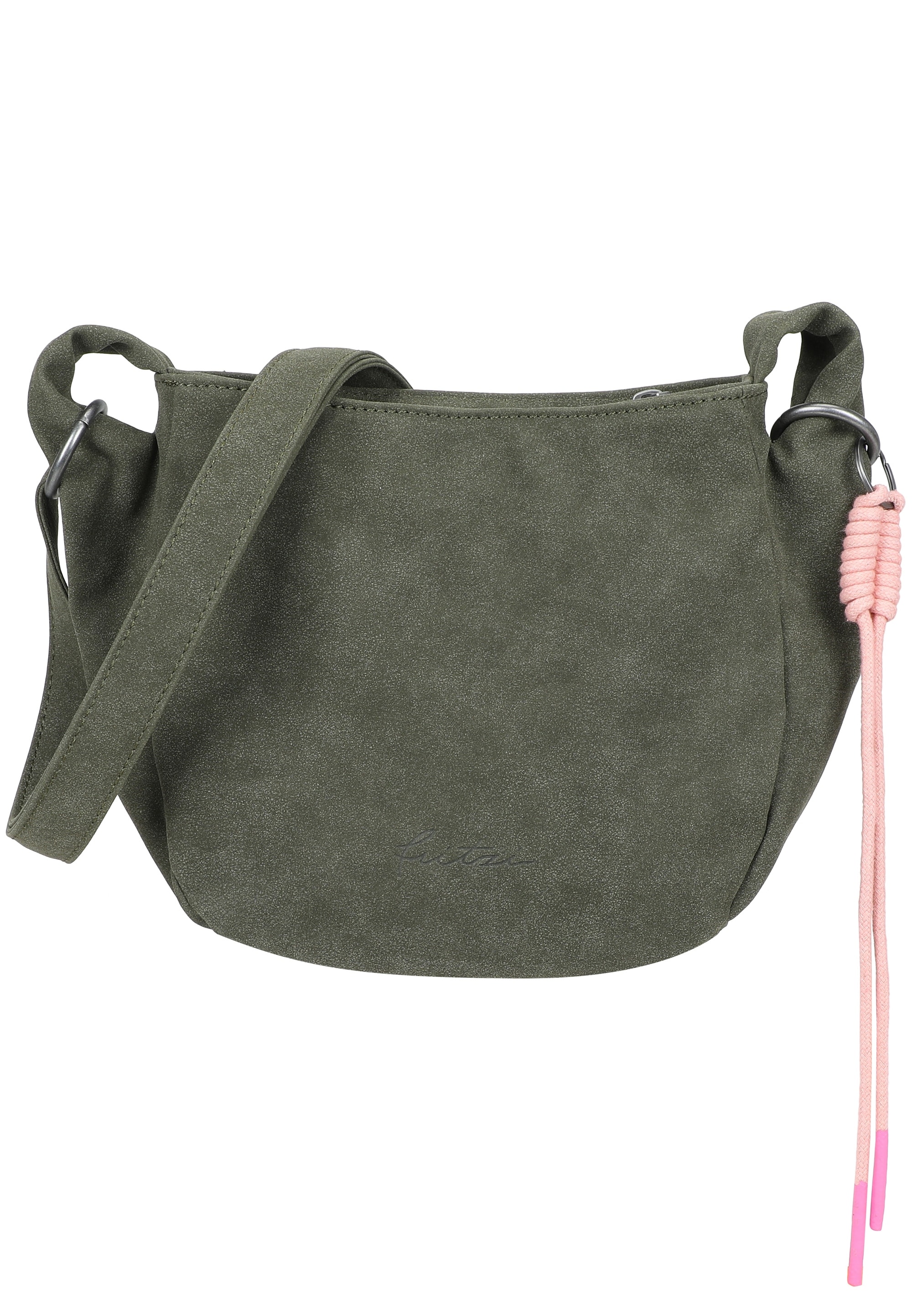 Fritzi aus Preußen Schultertasche "Sue02 Suede Jacky Soft Dark Anthra" mit günstig online kaufen
