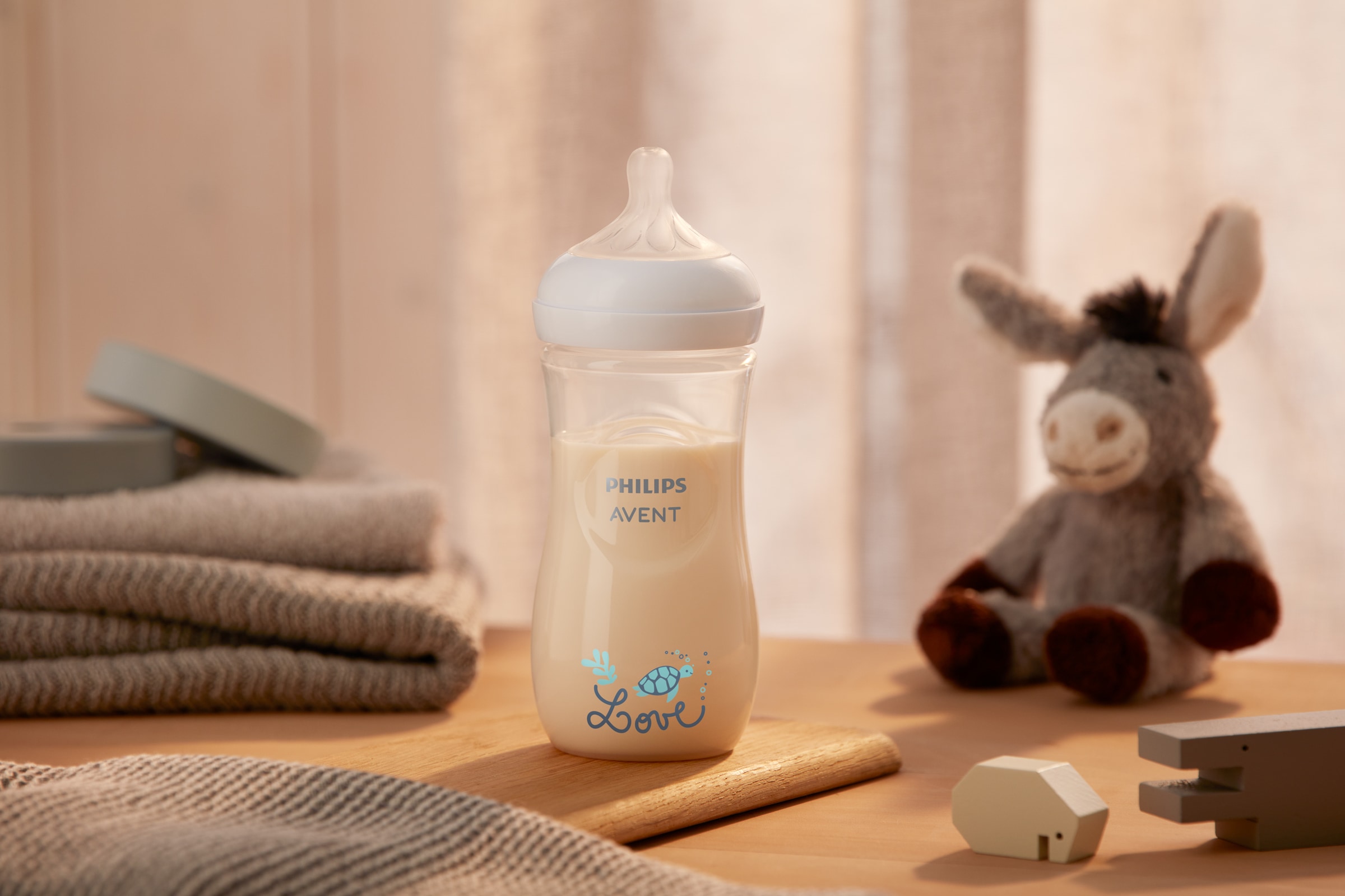 Philips AVENT Babyflasche »Natural Response SCY906/11«, 330 ml, ab dem 3. Monat