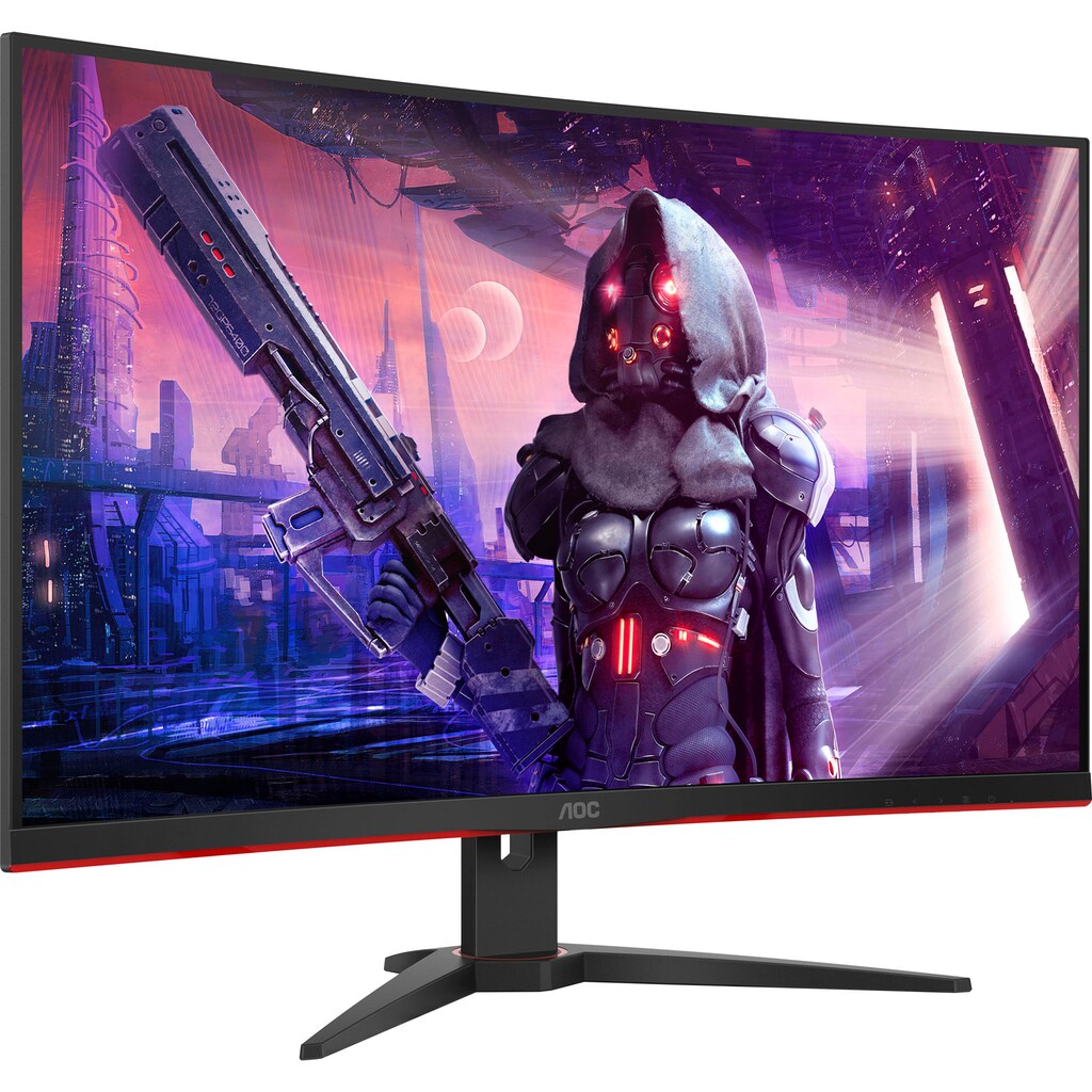 AOC Curved-Gaming-Monitor »C32G2AE/BK«, 80 cm/32 Zoll, 1920 x 1080 px, Full HD, 1 ms Reaktionszeit, 165 Hz