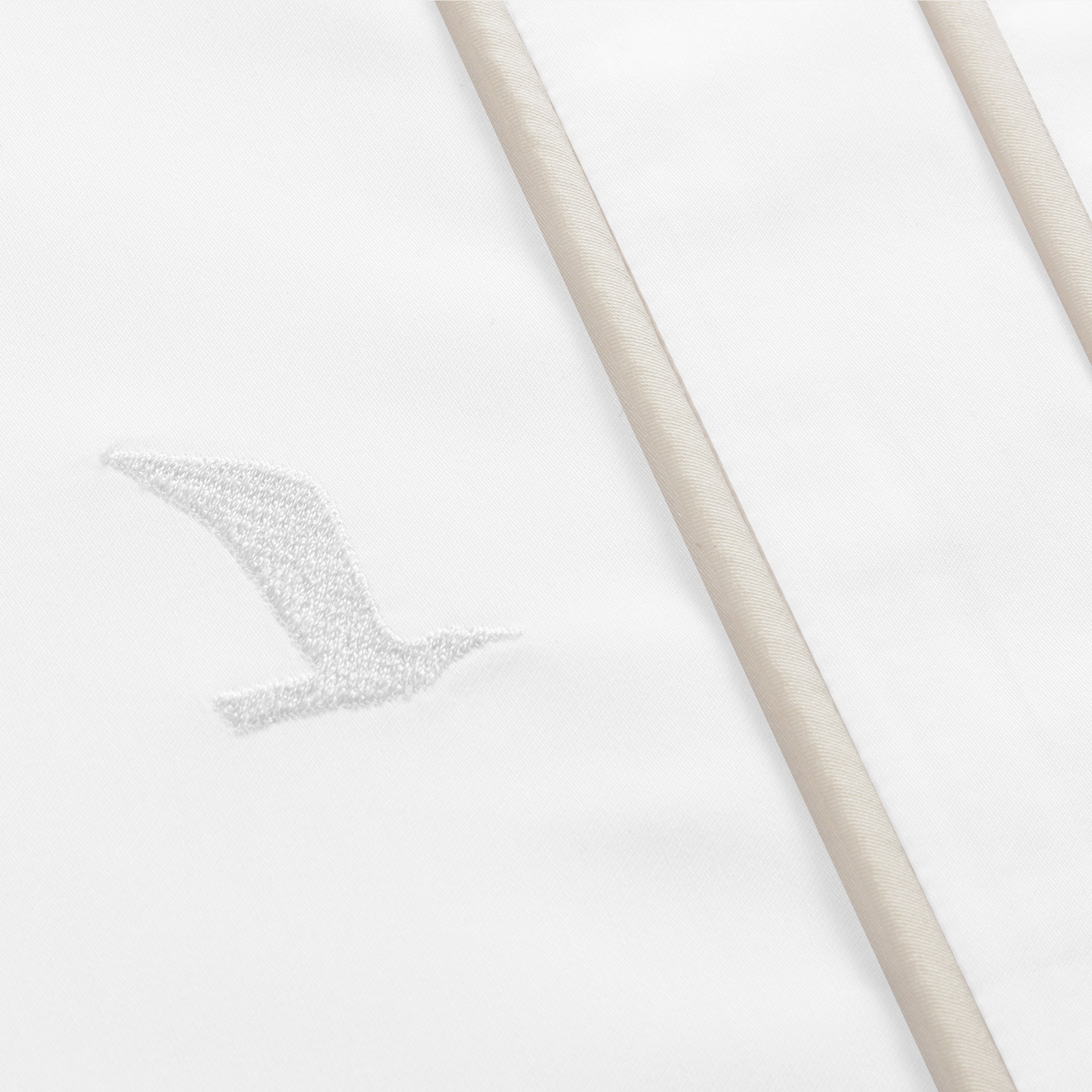 Möve Bettwäsche »Möve Noblesse Bettwäsche Set«, mit eleganten Biesen