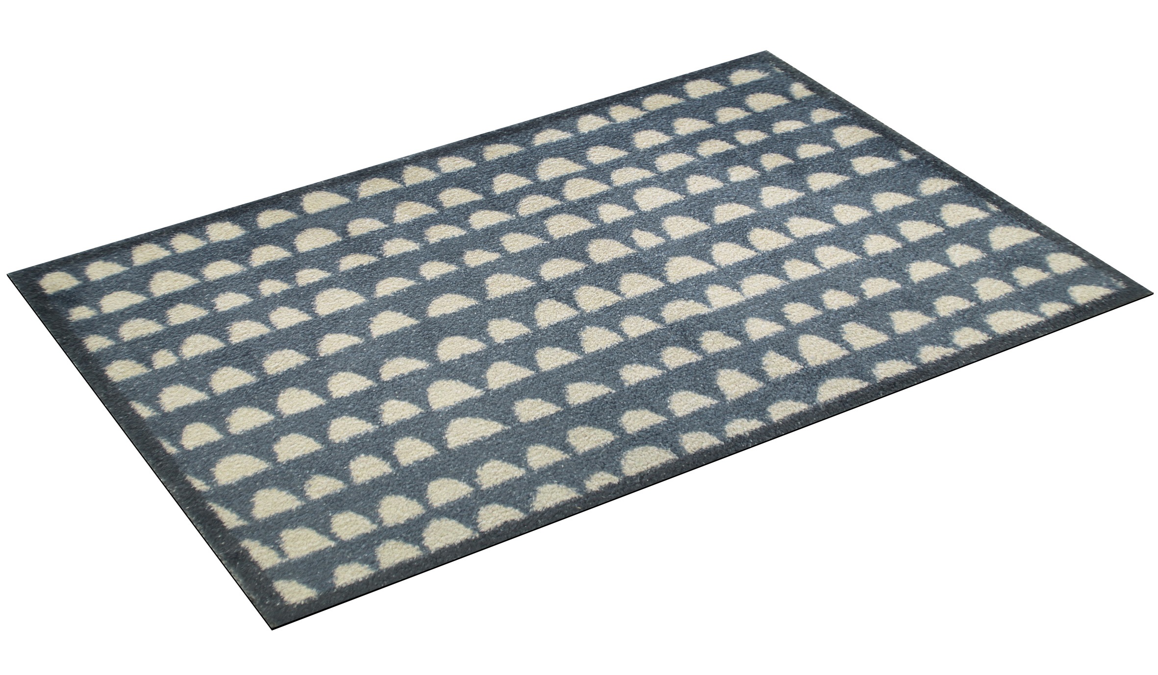 Turtle Mat Fußmatte »Priya Navy«, rechteckig, 9 mm Höhe