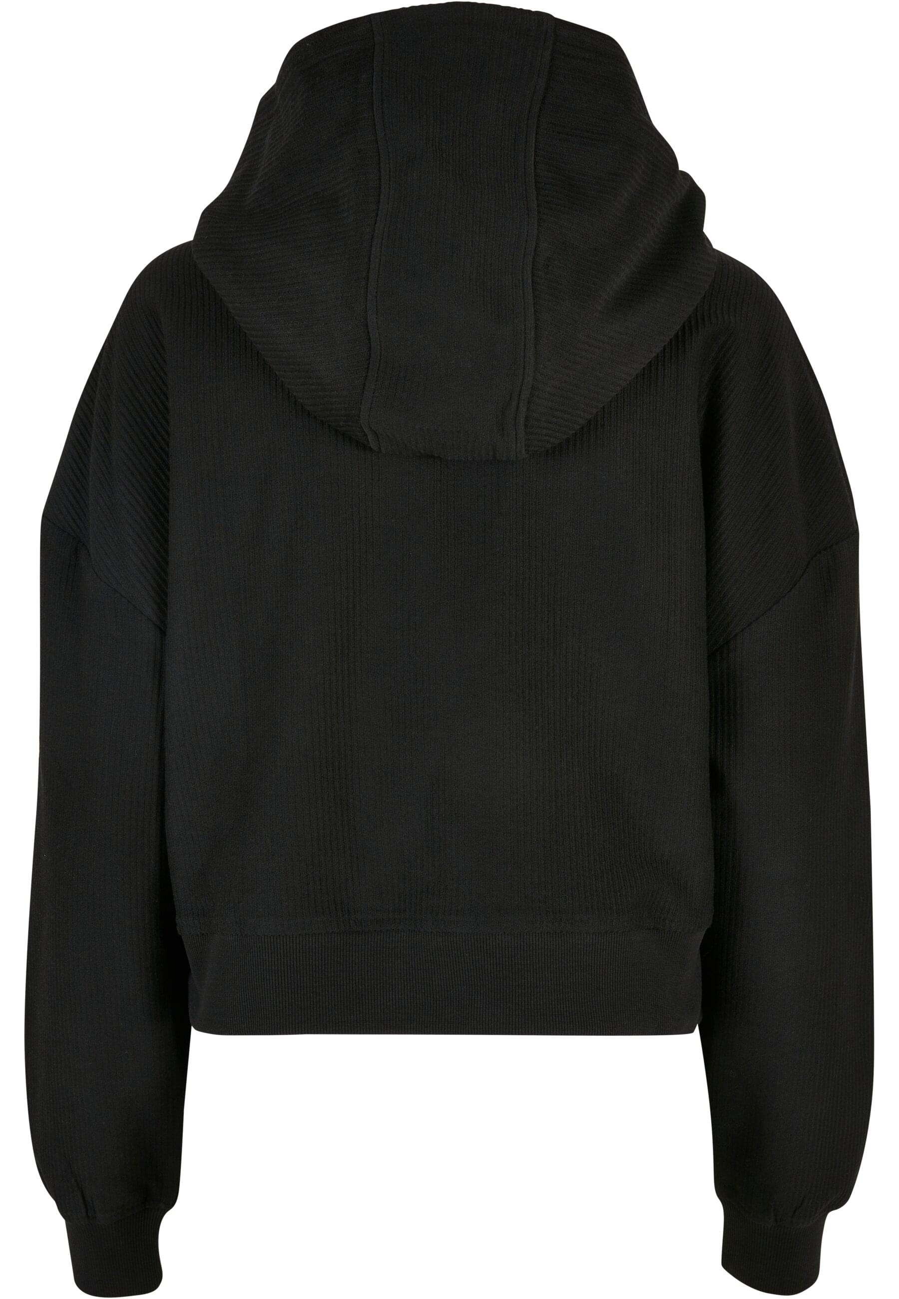 URBAN CLASSICS Kapuzenpullover »Urban Classics Damen Ladies Oversized Short Rib Hoody«, (1 tlg.)