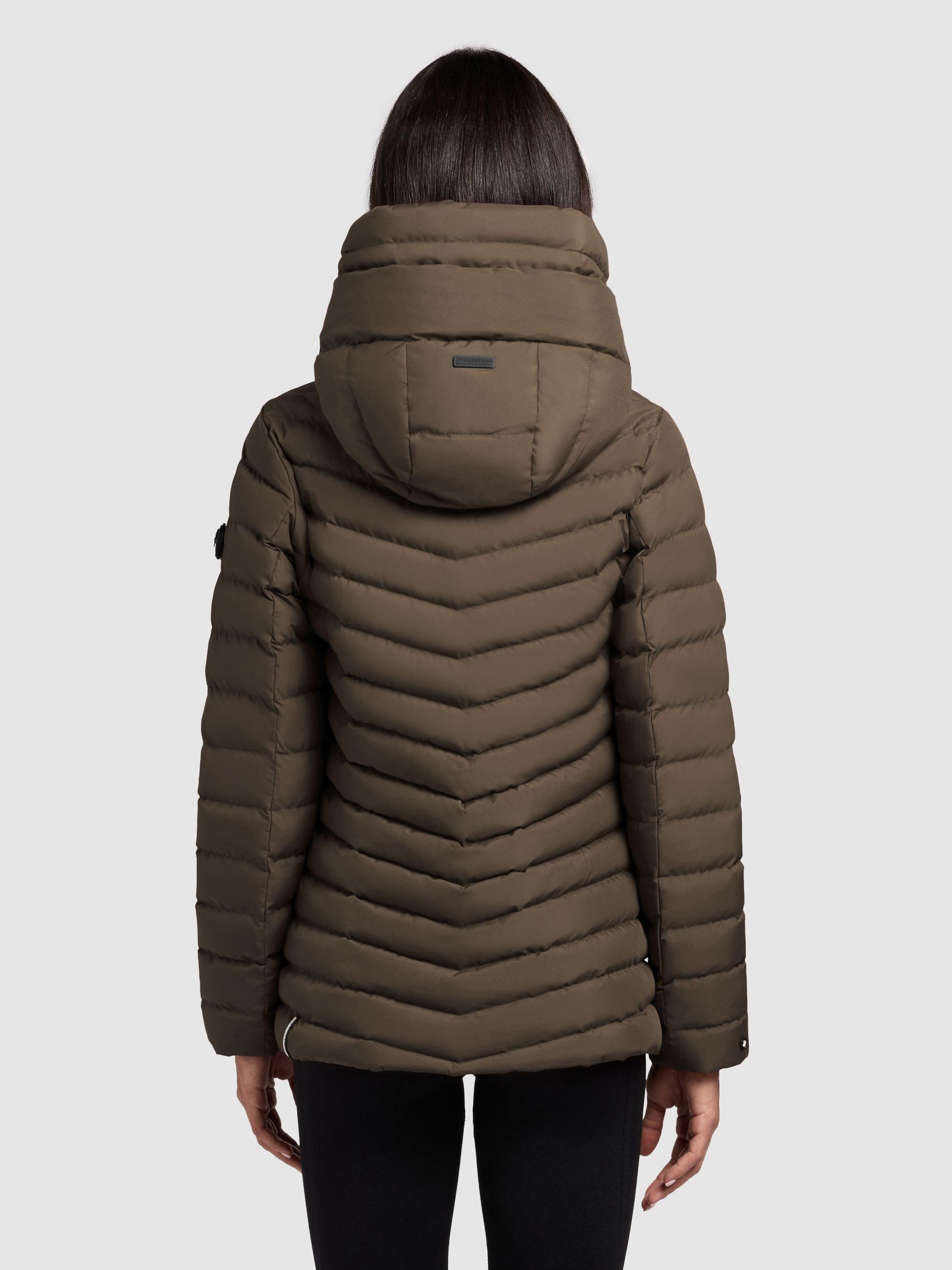 khujo Steppjacke »Pace-YM«, mit Kapuze, Warme gesteppte Winterjacke mit Kapuze