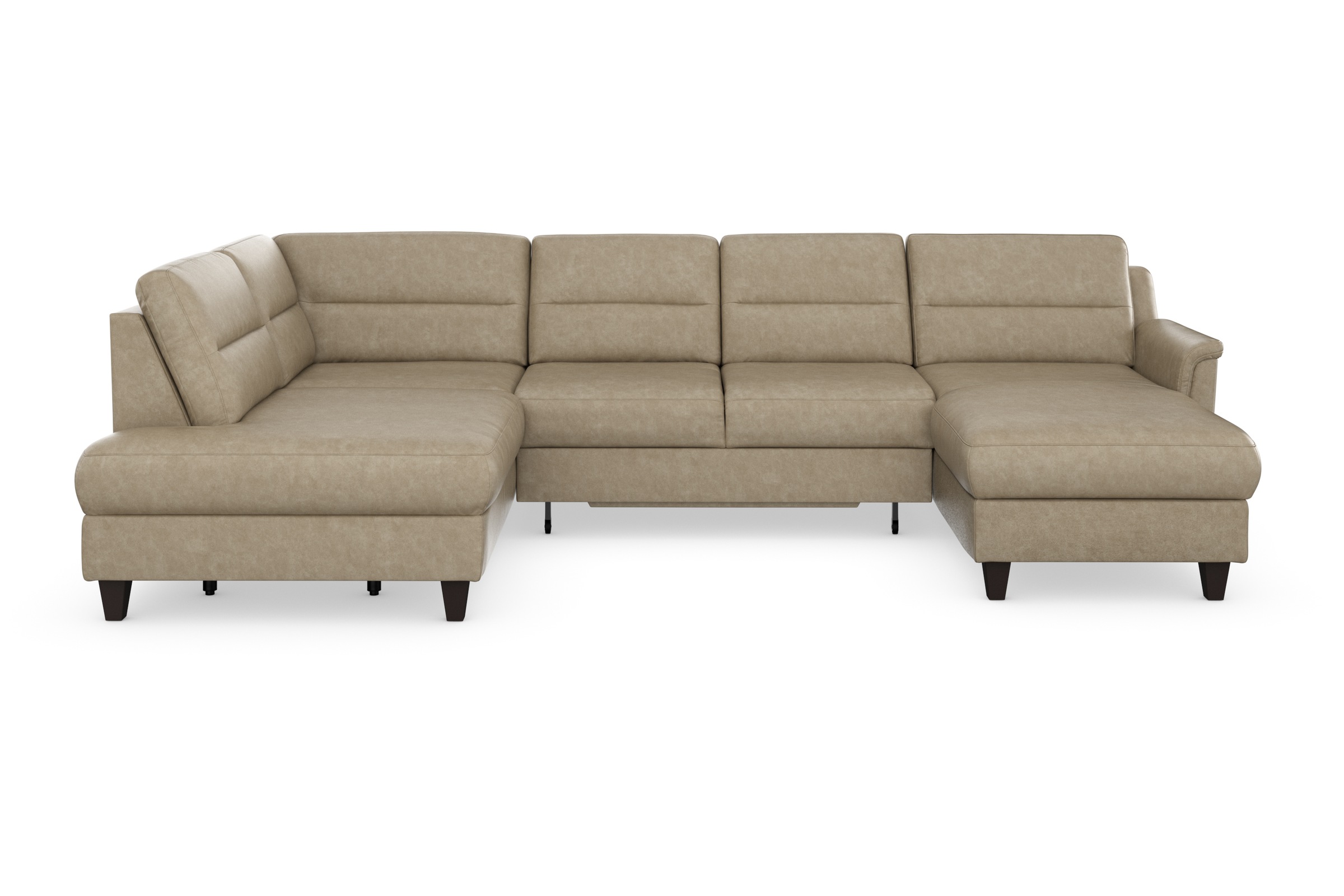 sit&more Wohnlandschaft »Farö U-Form«, inklusive Federkern, wahlweise mit Bettfunktion und Bettkasten