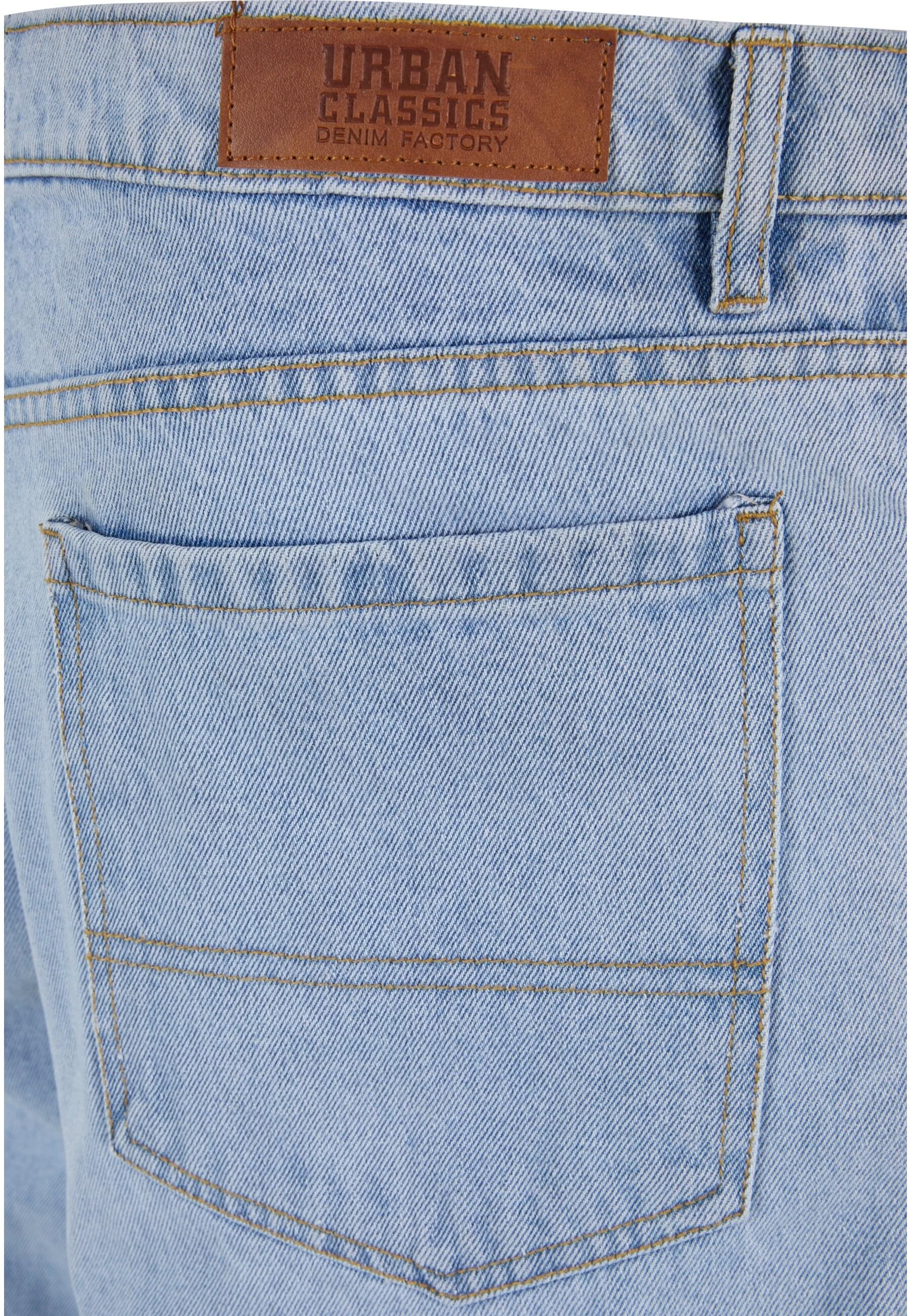 URBAN CLASSICS Bequeme Jeans »Urban Classics Herren Heavy Ounce Straight Fit Zipped Jeans«