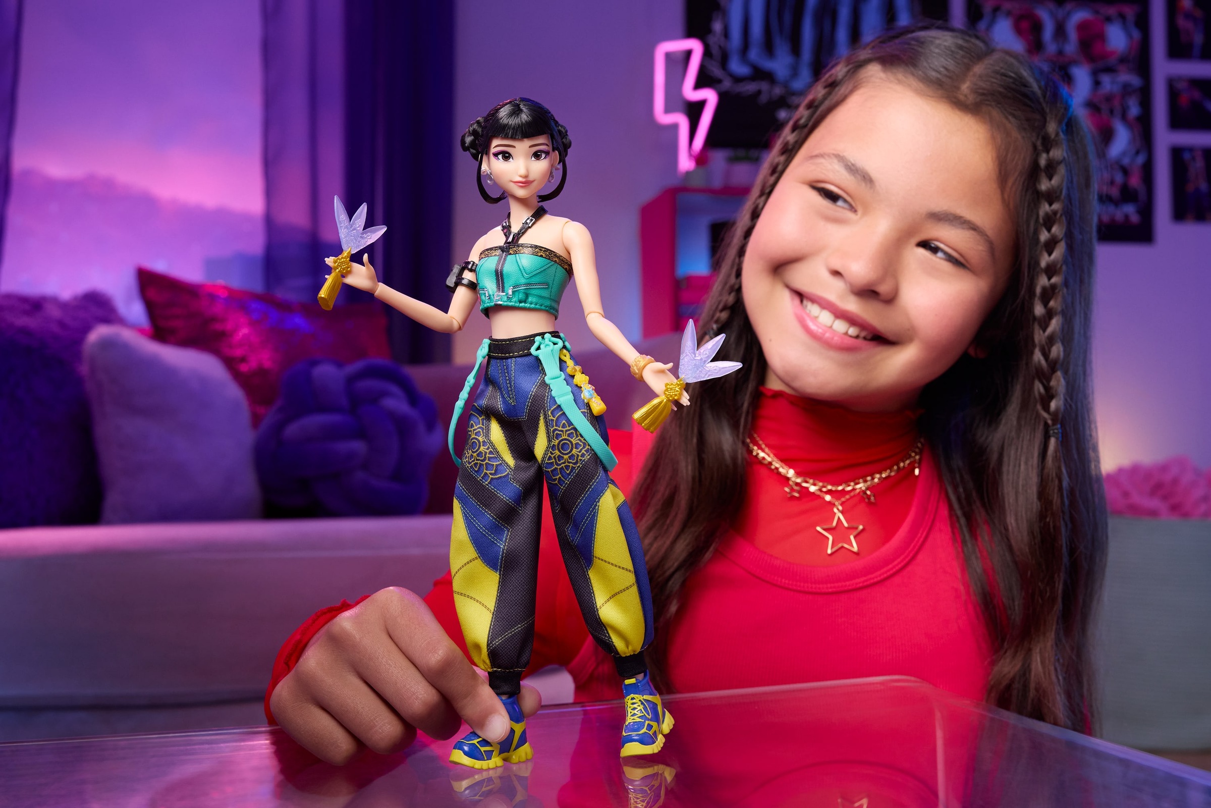Mattel® Anziehpuppe »KPop Demon Hunters HUNTR/X: ZOEY - HOW IT'S DONE«