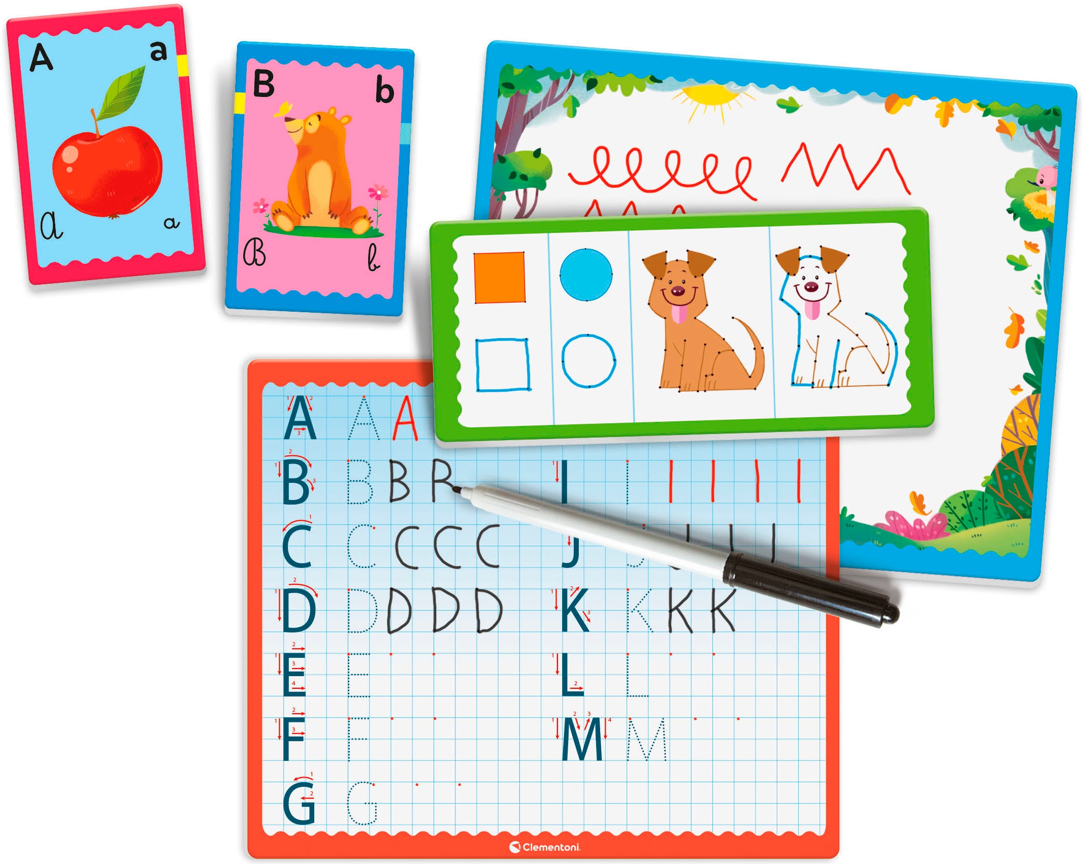 Clementoni® Spiel »Education, Schreib-Spiel«, Made in Europe