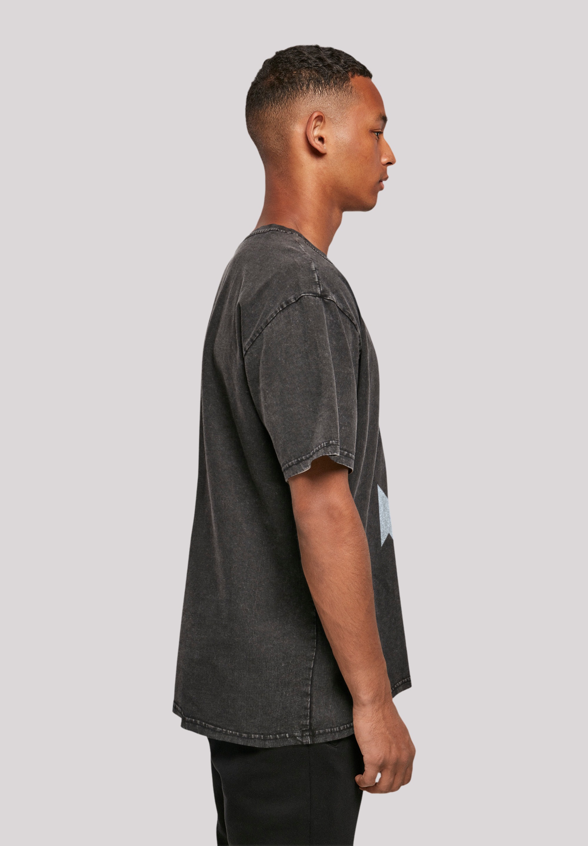 F4NT4STIC T-Shirt »North Anker Knut & Jan Hamburg Blau«, Print