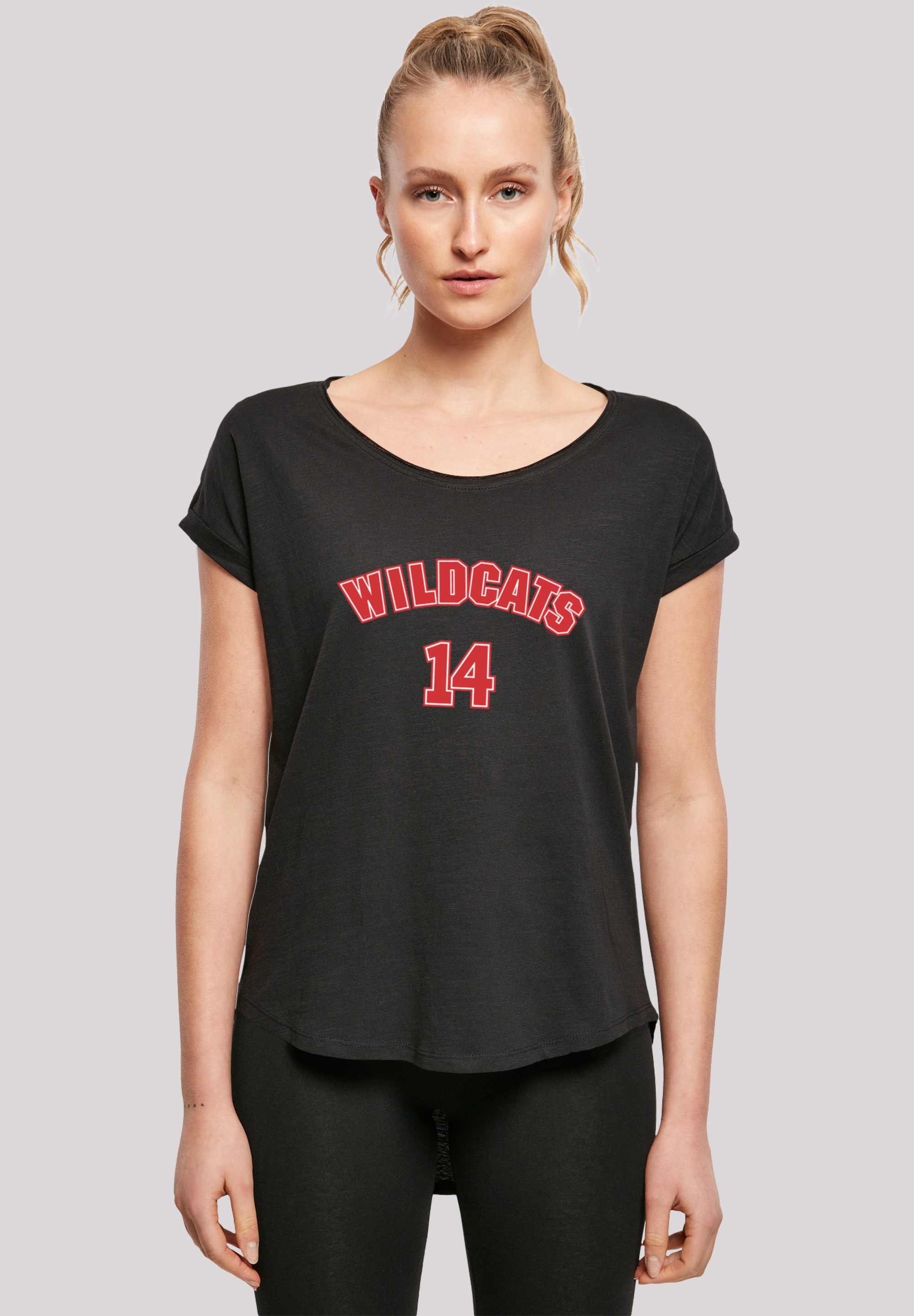 F4NT4STIC T-Shirt »Disney High School Musical The Musical Wildcats 14«, Print