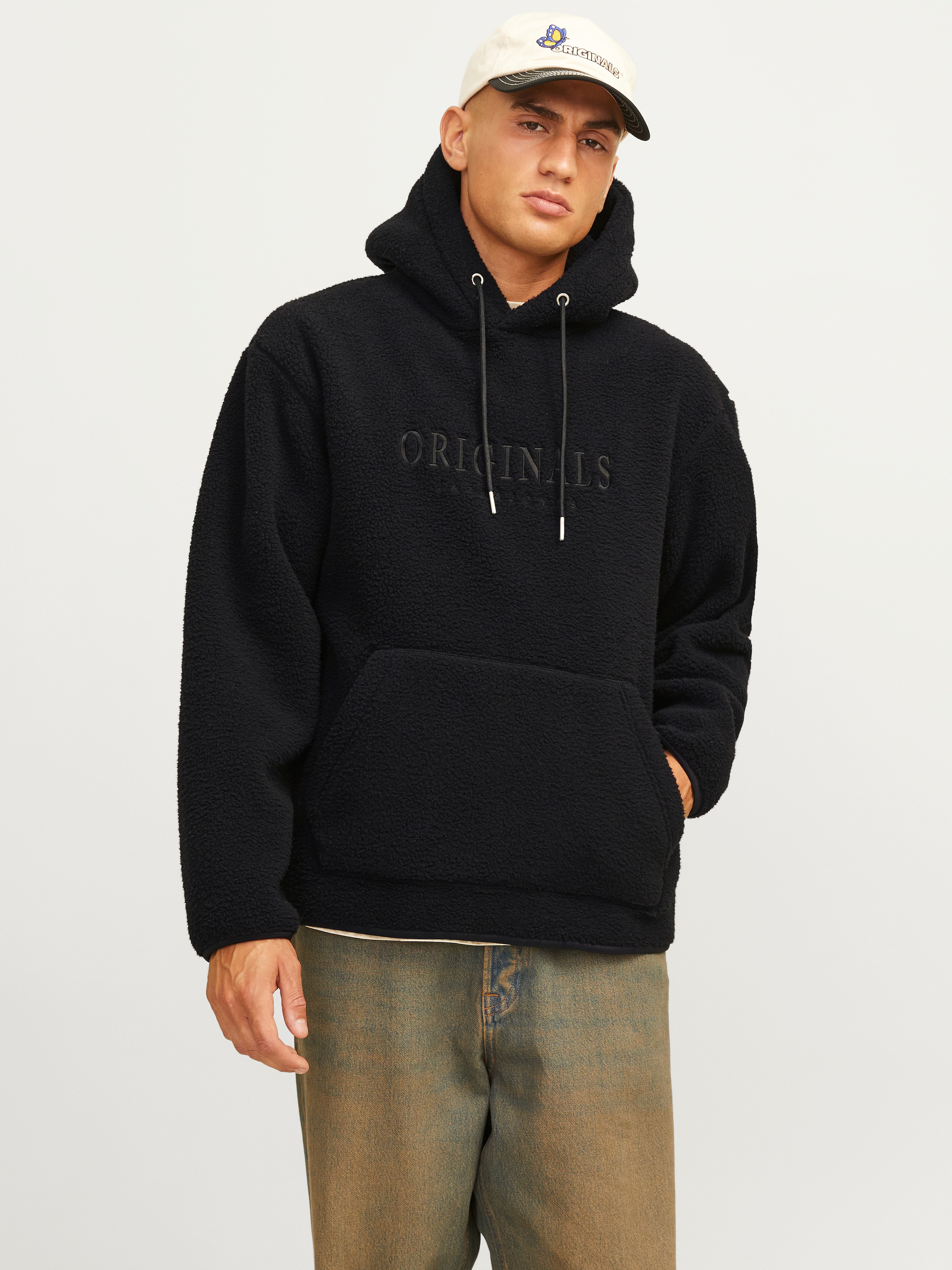 Jack & Jones Kapuzensweatshirt "JORFREDERIKSBERG TEDDY SWEAT HOOD SN"