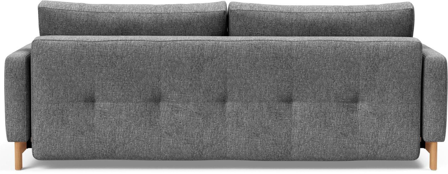 INNOVATION LIVING ™ Schlafsofa »Pyxis 3-Sitzer mit extrabreiter Bettfunktion, Skandi-Design«, Multifunktionssofa, extrabequem durch Taschenfederkern, Dauerschläfer