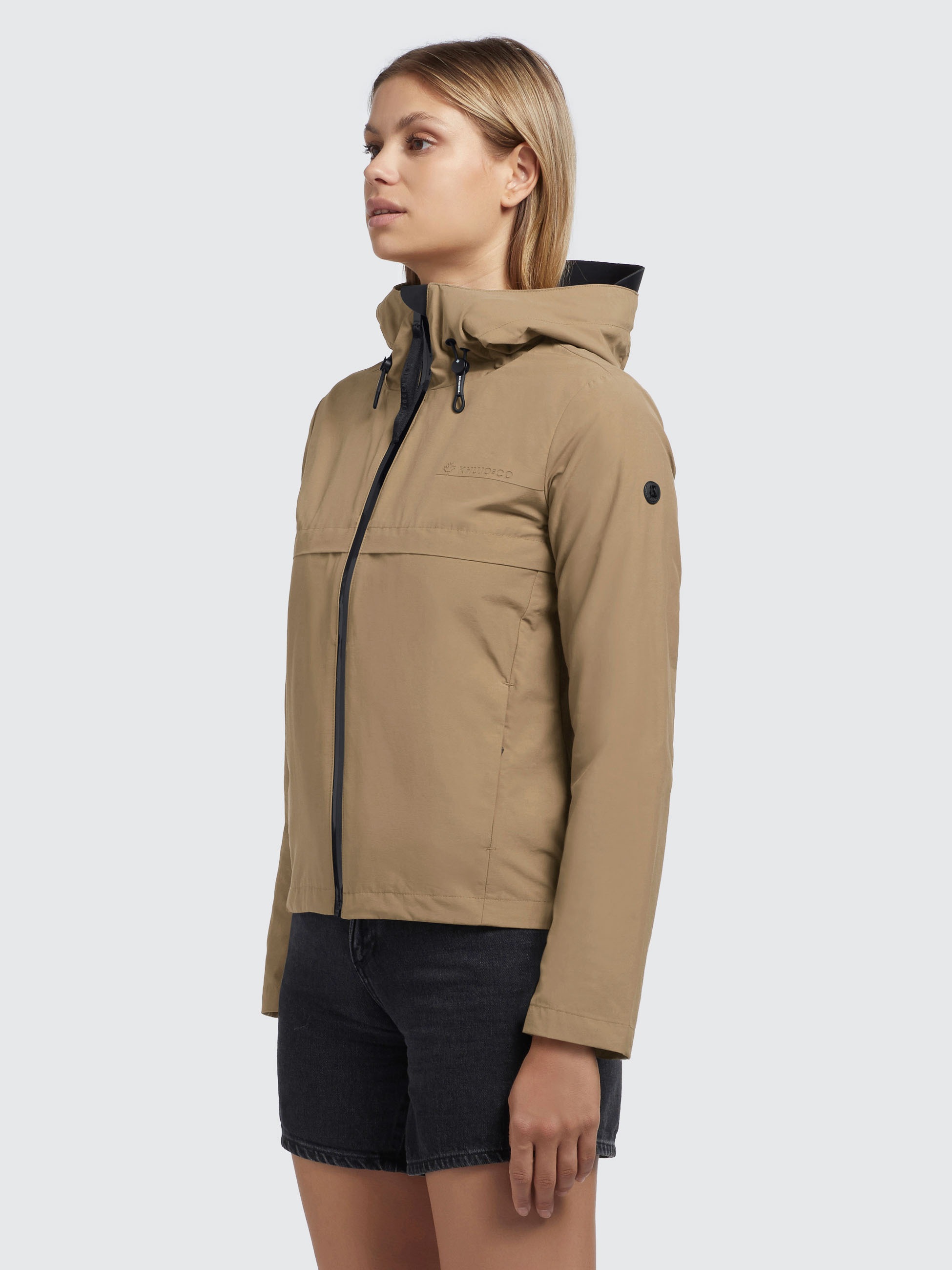 khujo Anorak »TIEMA«, mit Kapuze
