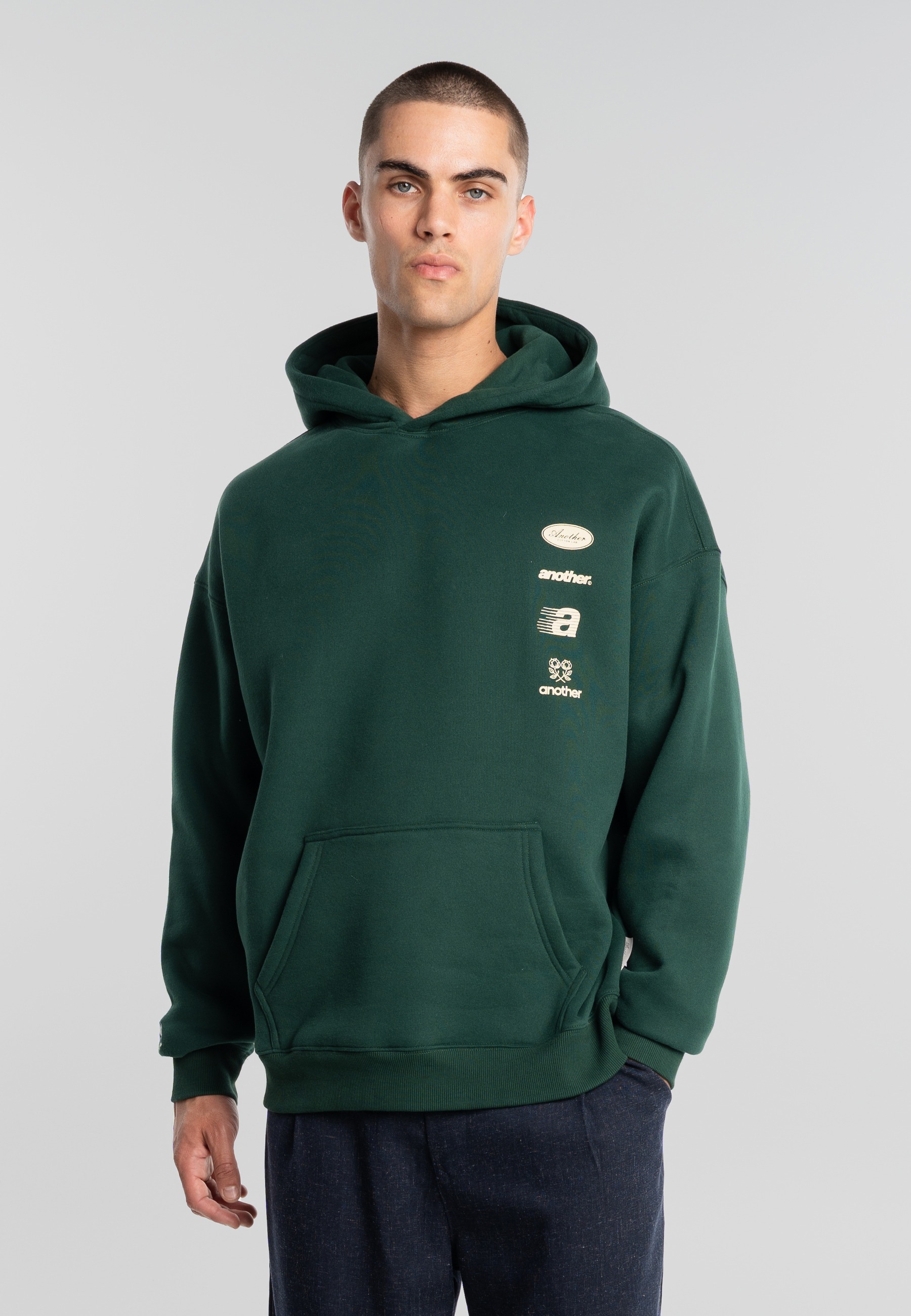 Another Cotton Lab Rundhalspullover »Another Cotton Lab Café d'Another Hoodie« 1