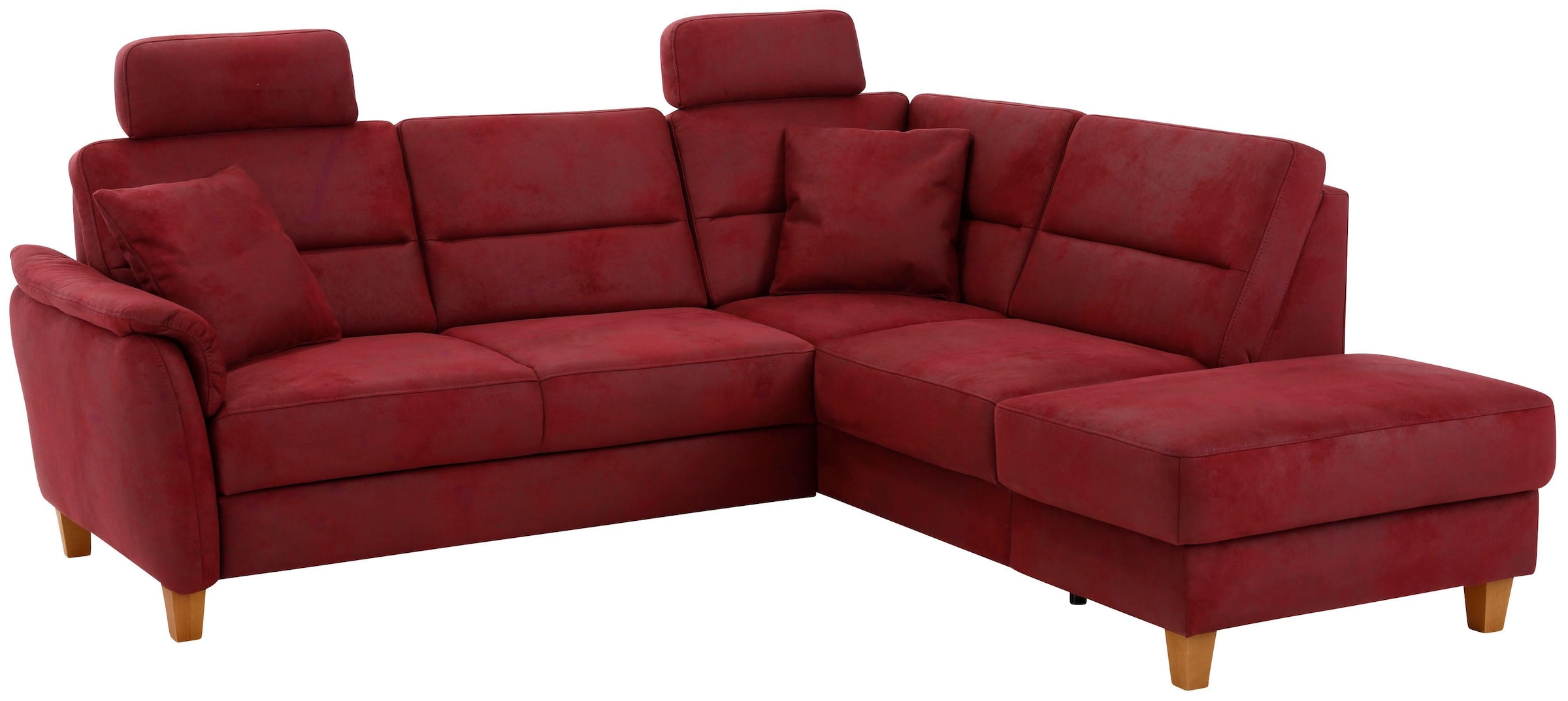 Home affaire Ecksofa »Palmera L-Form«, Federkern, wahlweise mit Bettfunktion und mit/ohne Stauraum