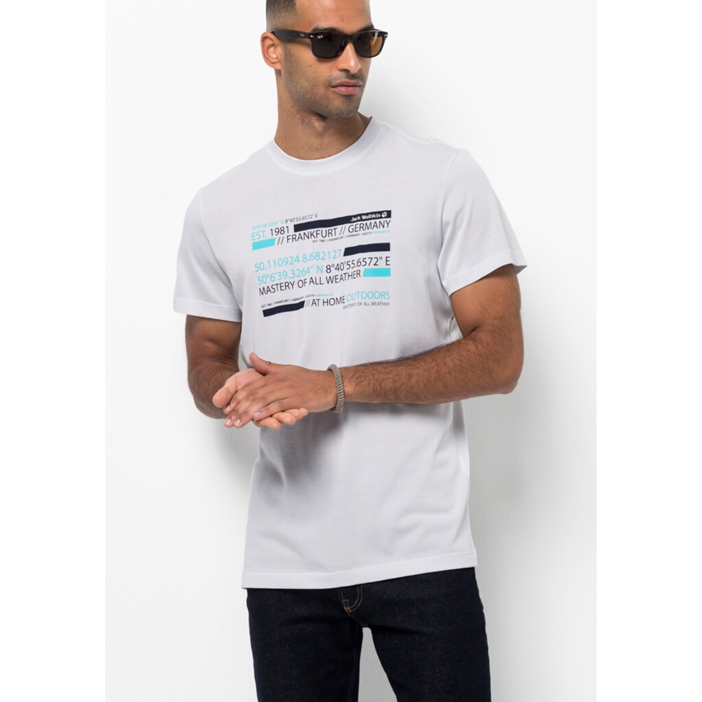 Jack Wolfskin T-Shirt »ESTABLISHED IN T M«