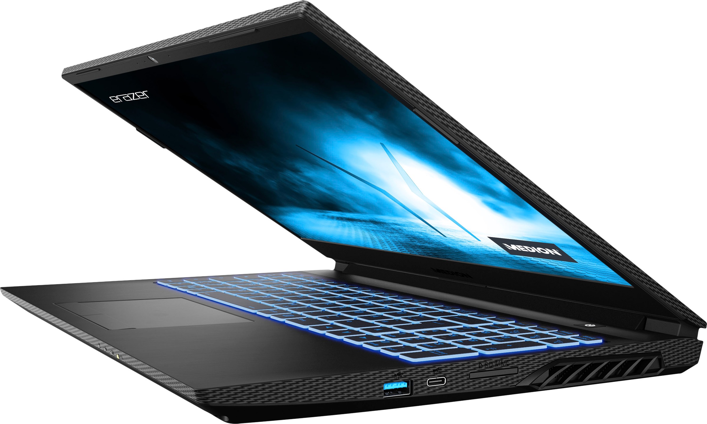 Medion® Notebook »ERAZER® Crawler E25«, 39,6 cm, / 15,6 Zoll, AMD, Ryzen 5, GeForce RTX 3050, 1000 GB SSD