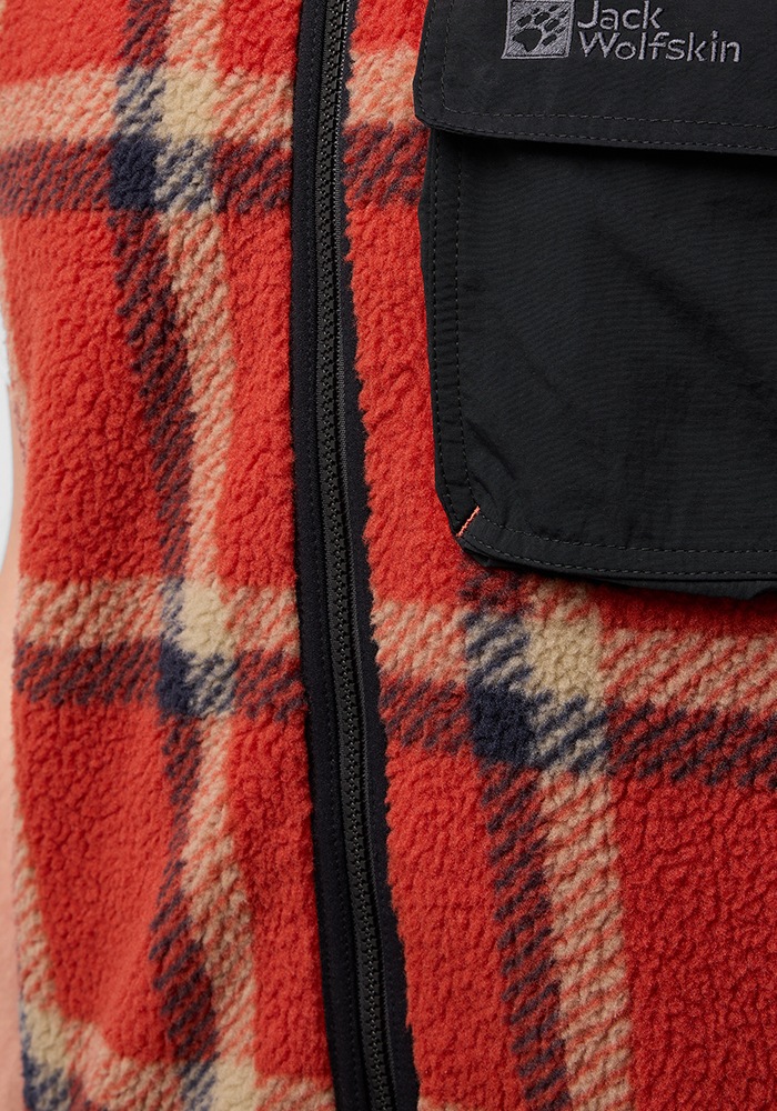 Thumbnail - Jack Wolfskin Fleeceweste "FELSLICHT CHECK VEST M"