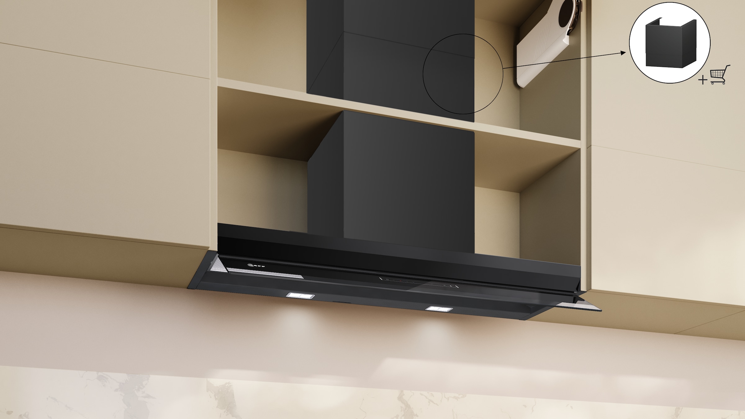 NEFF Lüfterbaustein »D97XDP2S0« Serie N 70