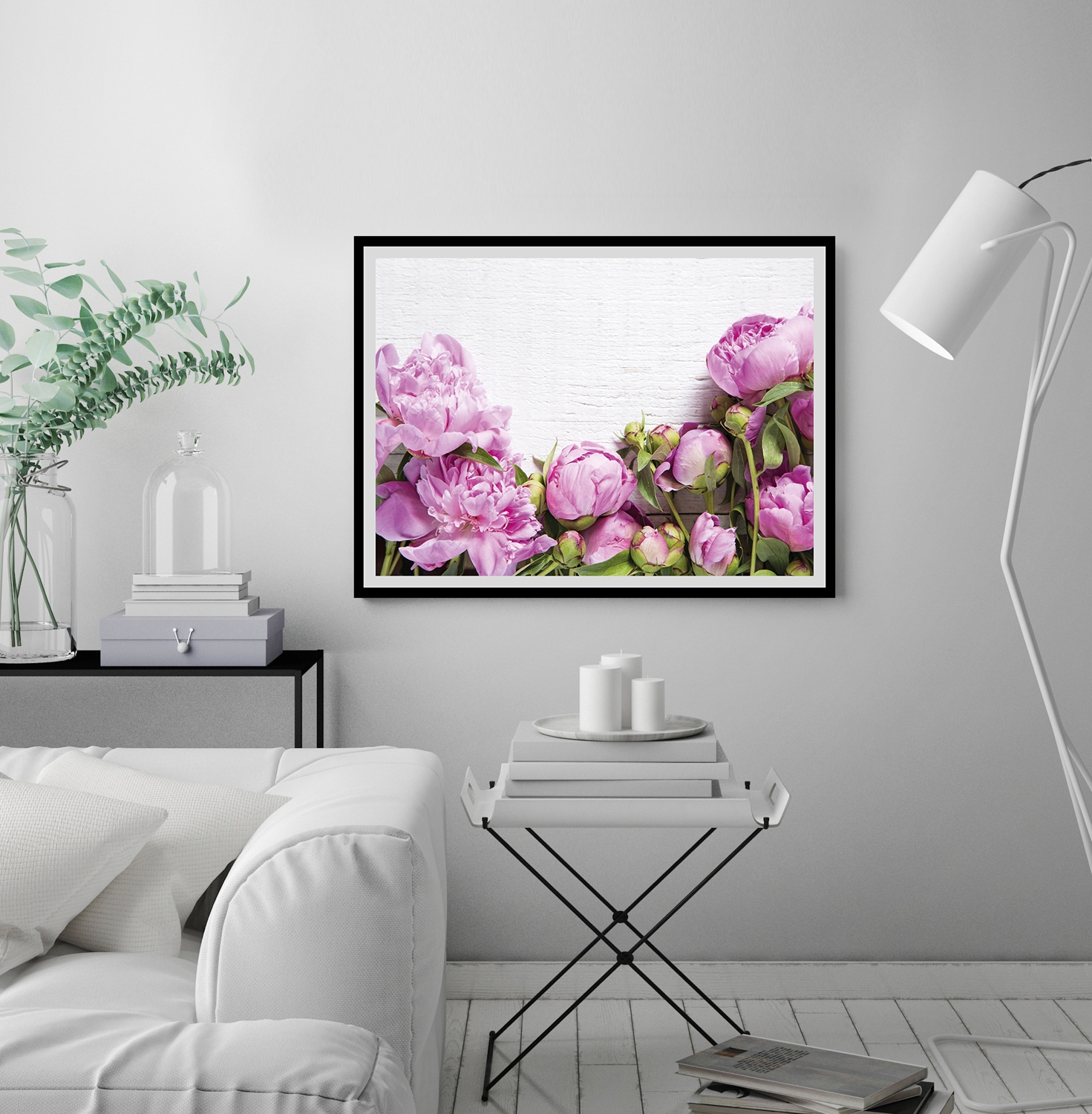 queence Bild "Karen", Blumen, Rosen, gerahmt günstig online kaufen