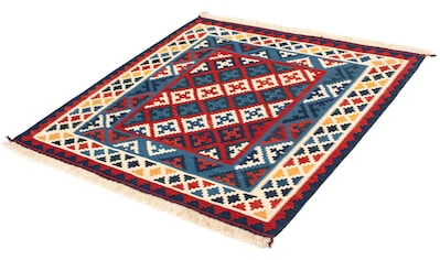 morgenland Wollteppich »Kelim - Oriental quadratisch - 105 x 104 cm - mehrfarbig«,... kaufen