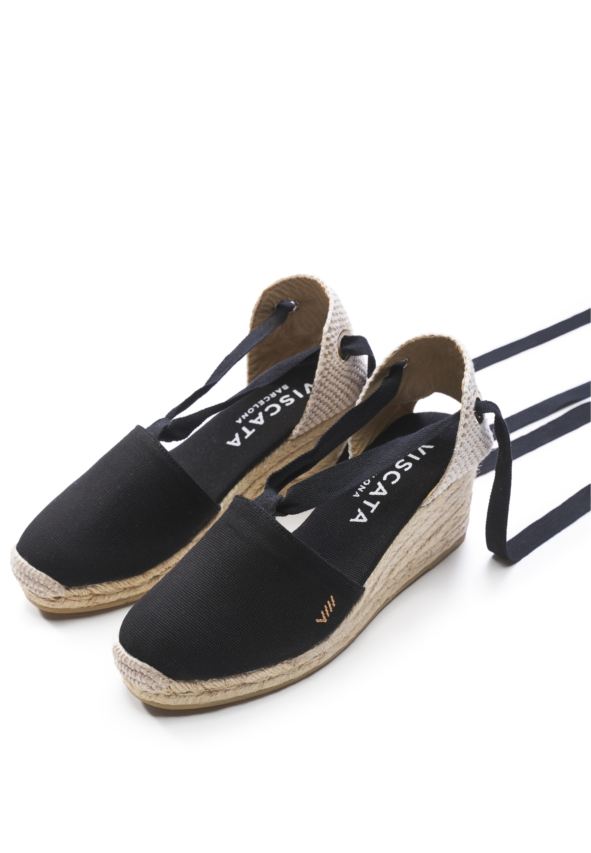 Thumbnail - VISCATA Espadrille "Escala", mit Keilabsatz und eleganter Knöchelschnürung