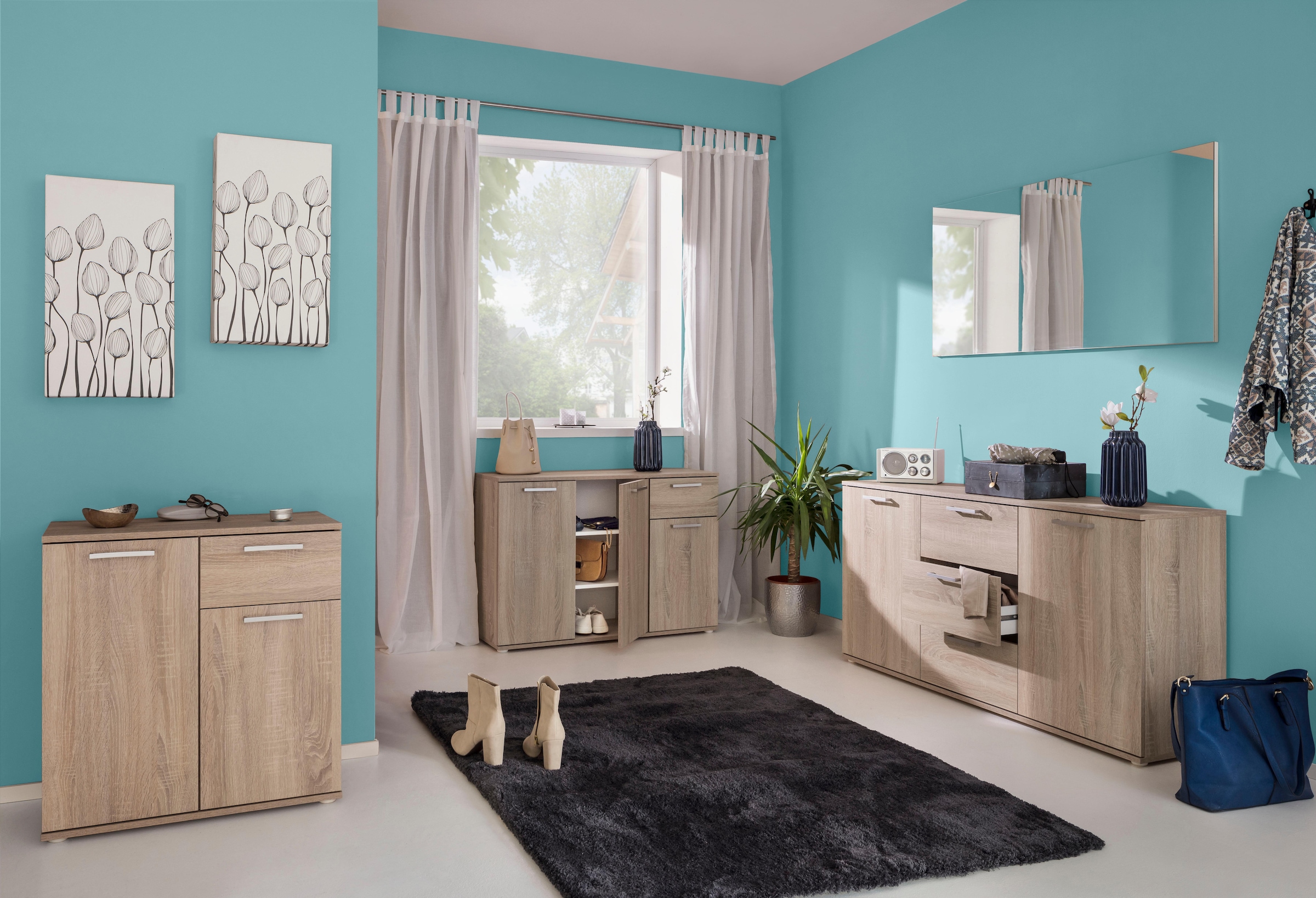 borchardt Möbel Spiegel »Panama« ganzflächig