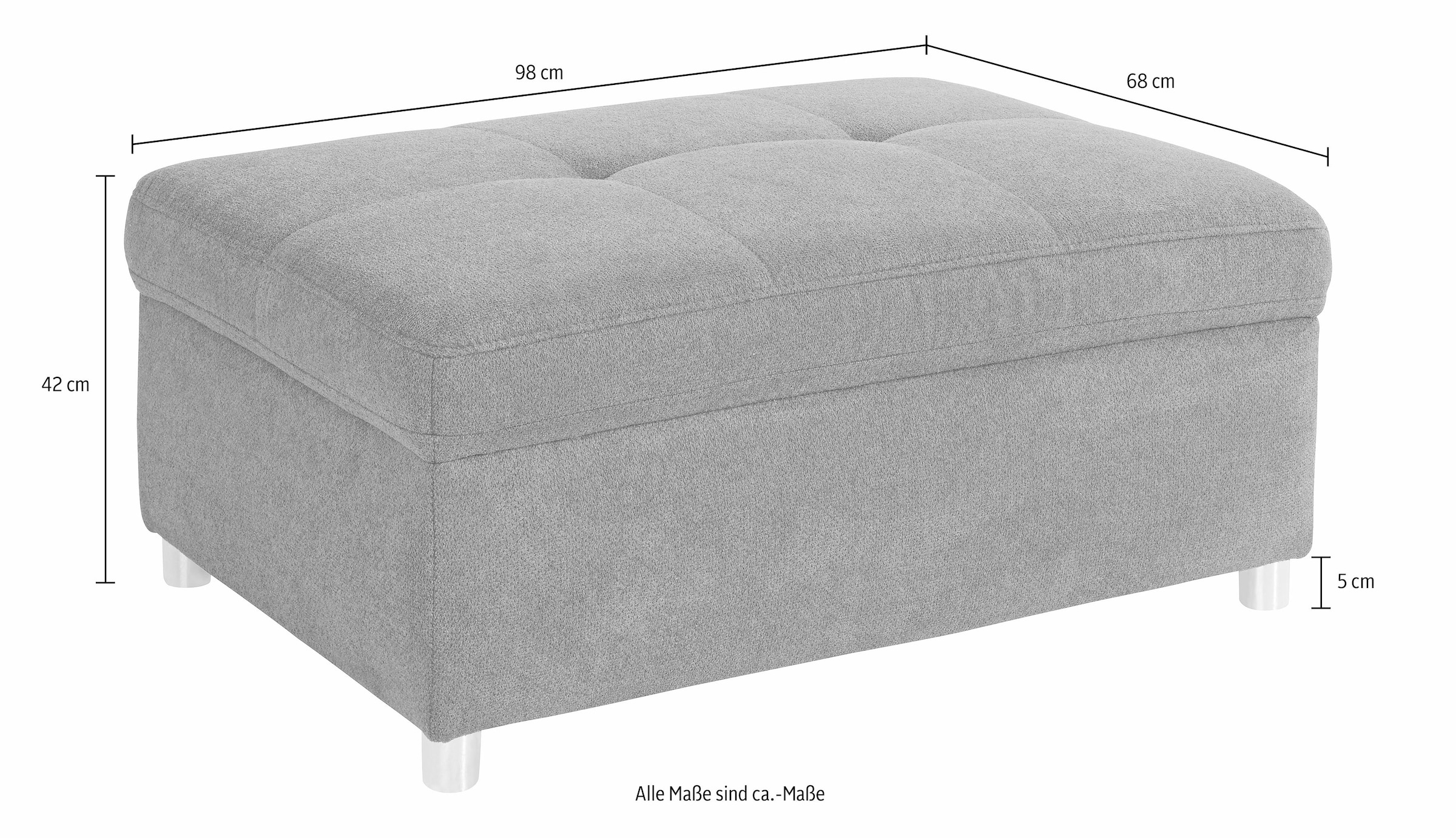 sit&more Polsterhocker »Labene«