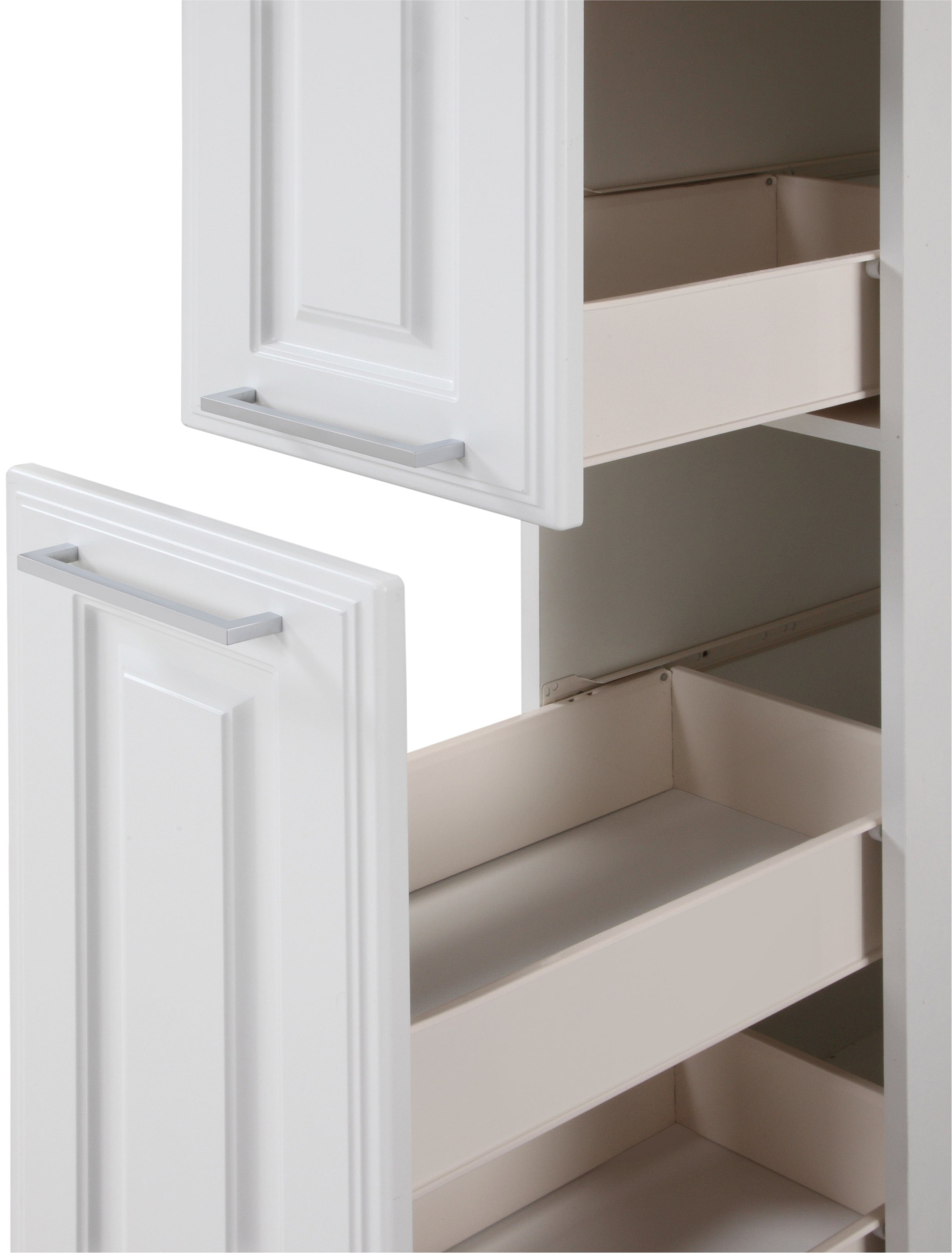 HELD MÖBEL Apothekerschrank »Stockholm«, hochwertige MDF-Fronten, 200 cm hoch, viel Stauraum