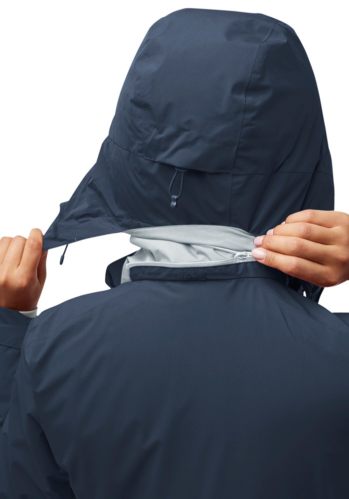 Jack Wolfskin 3-in-1-Funktionsjacke »HUNBERG 3IN1 JKT W«, mit Kapuze