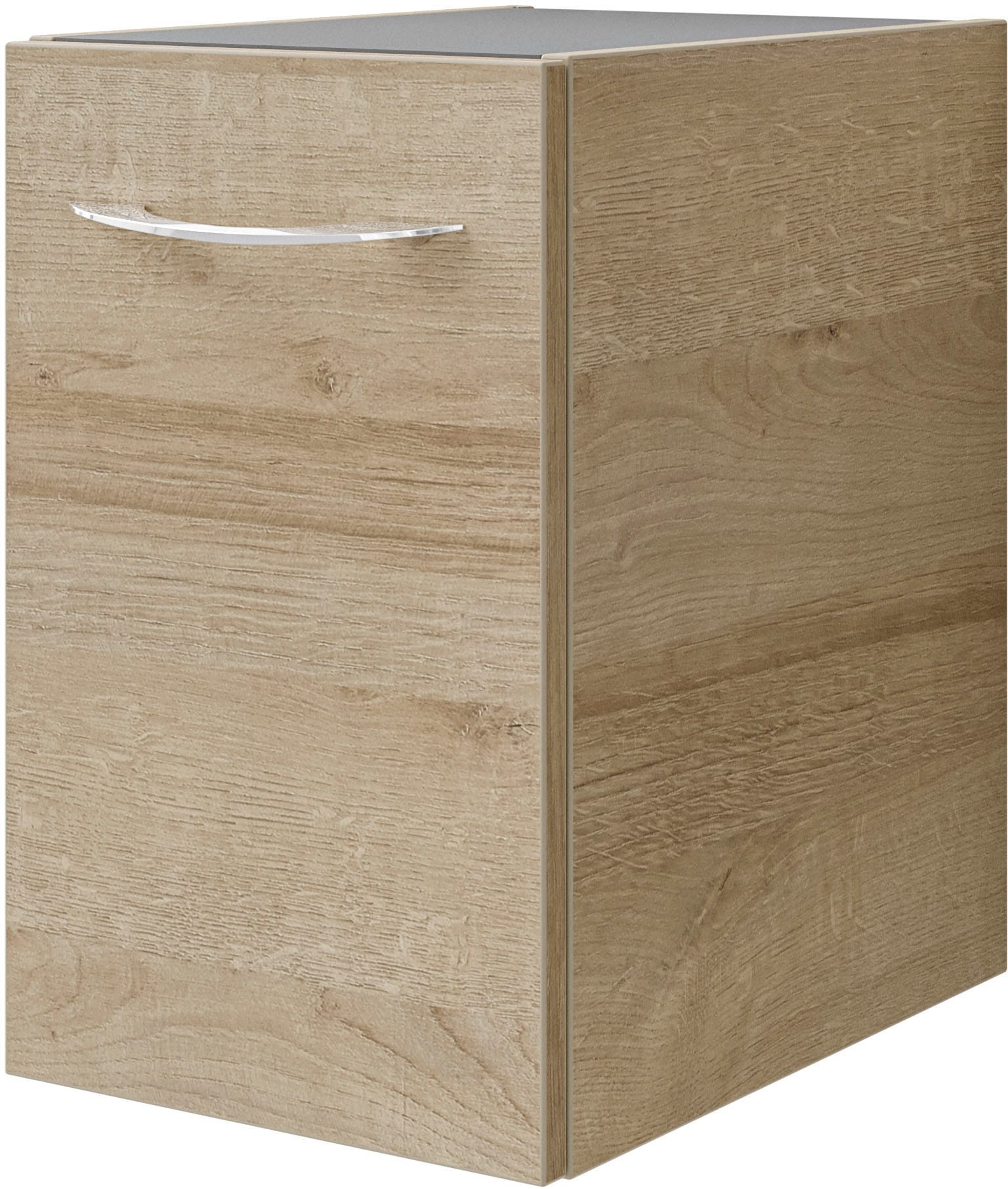 Saphir Waschtisch »Serie 4035 Keramik-Aufsatzbecken mit Unterschrank, 118 cm breit«, Waschplatz, 4 Schubladen, 1 Tür, inkl. Türdämpfer, Griff Chrom Glanz