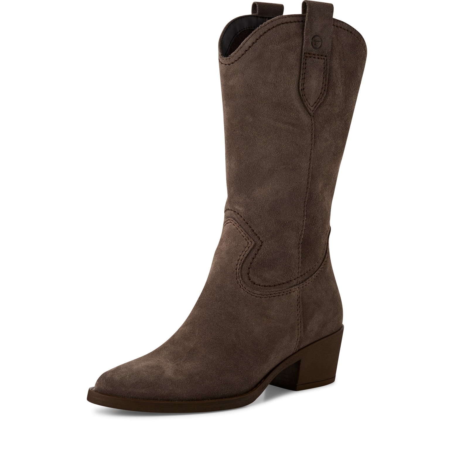 Tamaris Westernstiefel, Blockabsatz, Cowboystiefel in spitzer Form günstig online kaufen