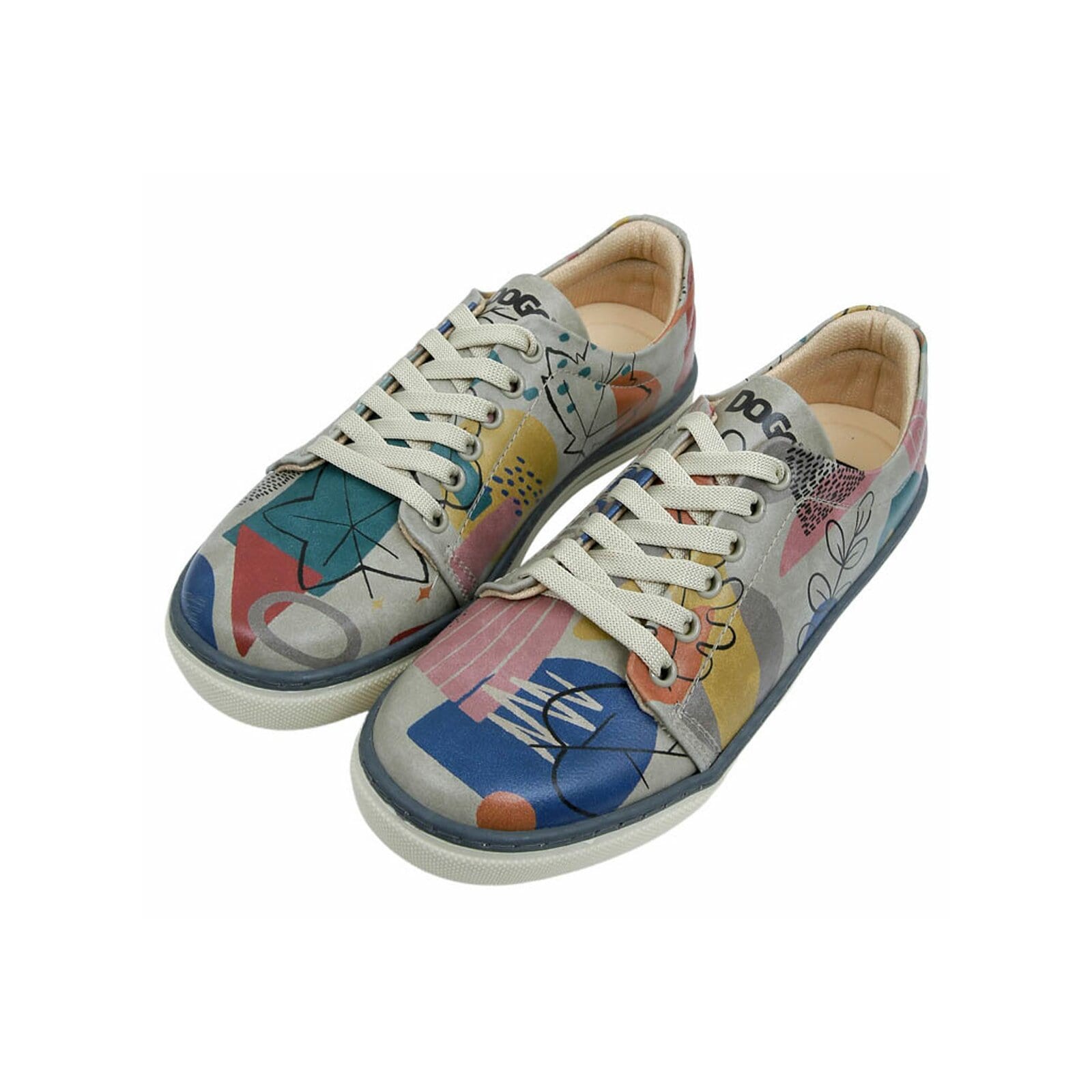 DOGO Sneaker »Sneaker Abstract Leaves Damen Sneaker / Female«, Vegan