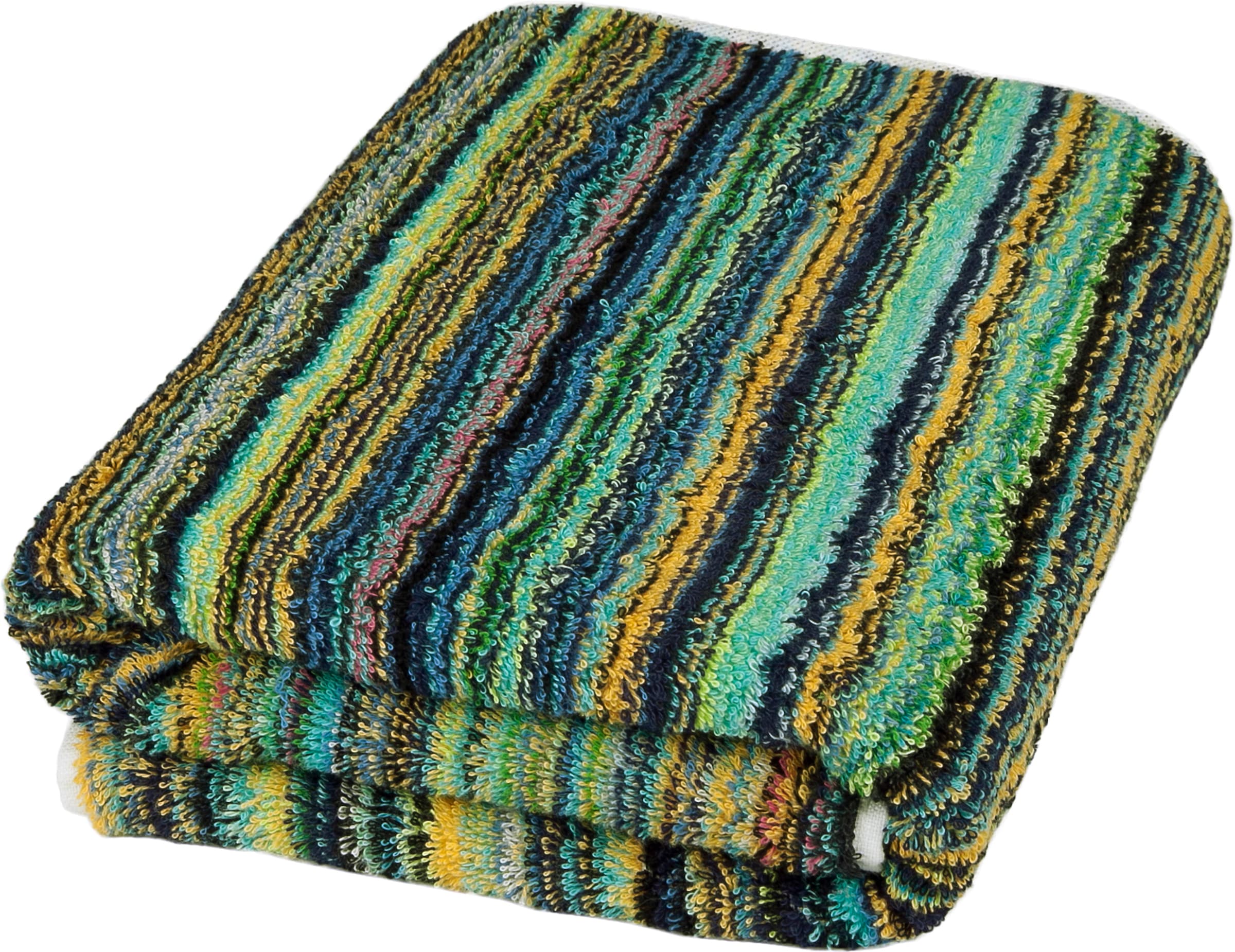 ROSS Duschtuch "Missoni-Serie" aus feinster Baumwolle, dezente Streifen, Mu günstig online kaufen