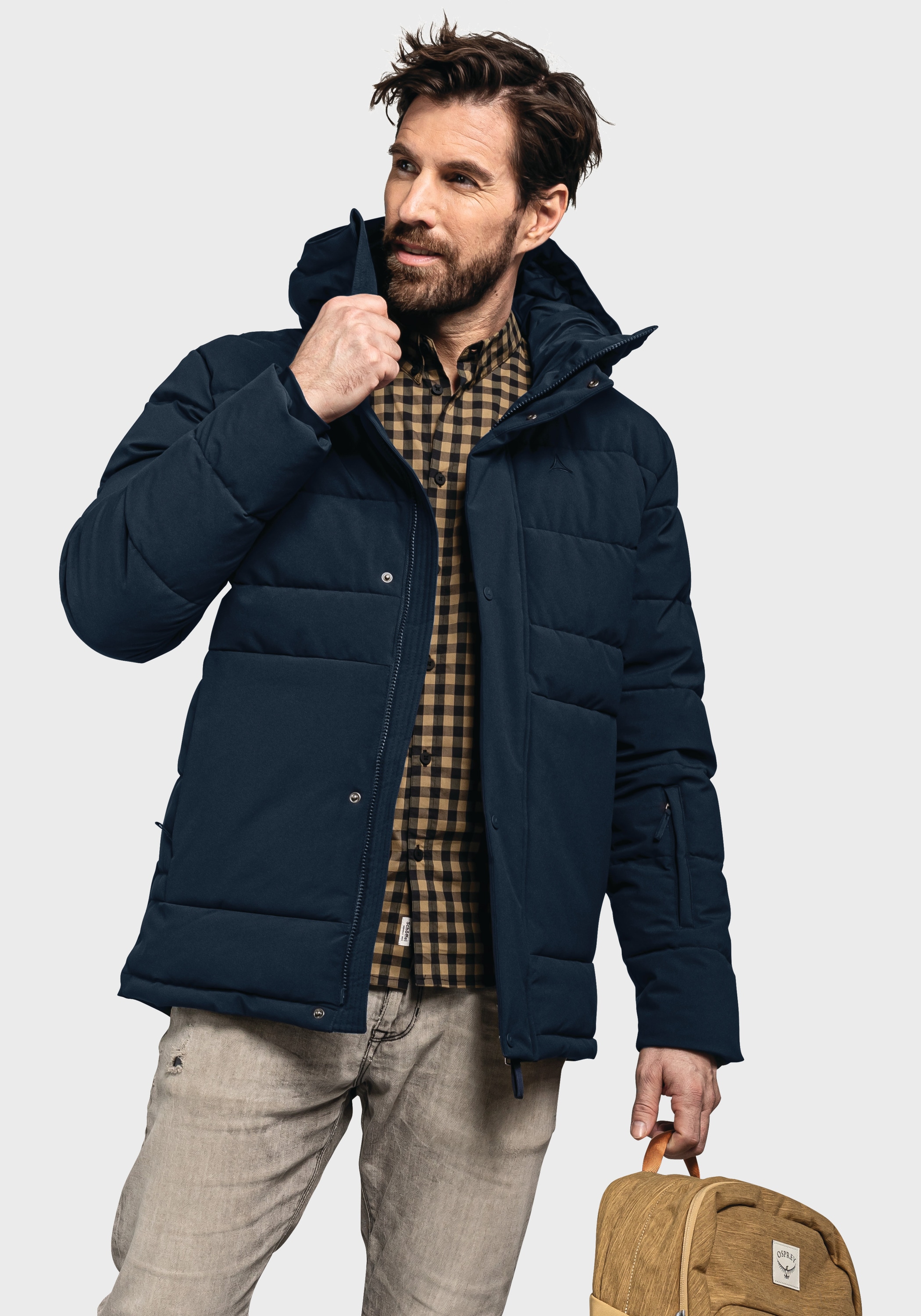 Schöffel Outdoorjacke »Ins. Jacket Eastcliff M«, mit Kapuze