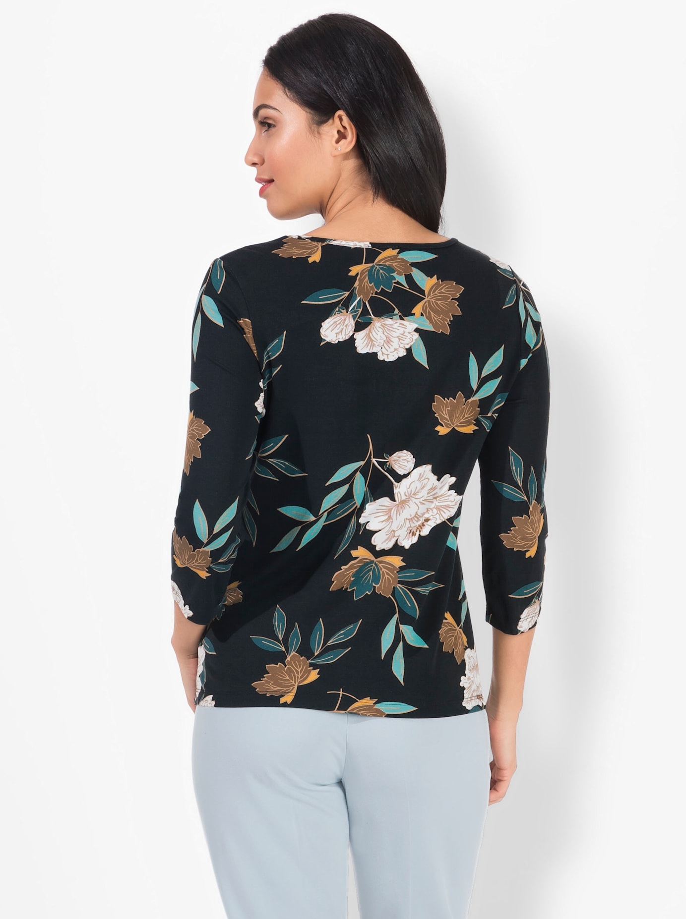 Thumbnail - Lady Print-Shirt "Druck-Shirt", (1 tlg.)