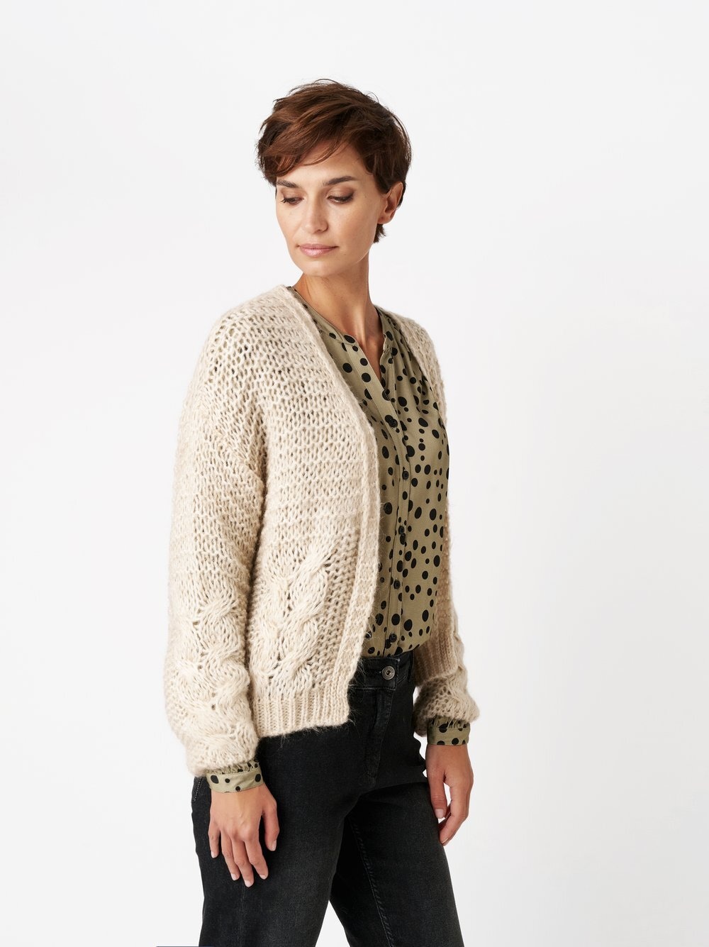 TONI Strickjacke "Halo" mit Mohair