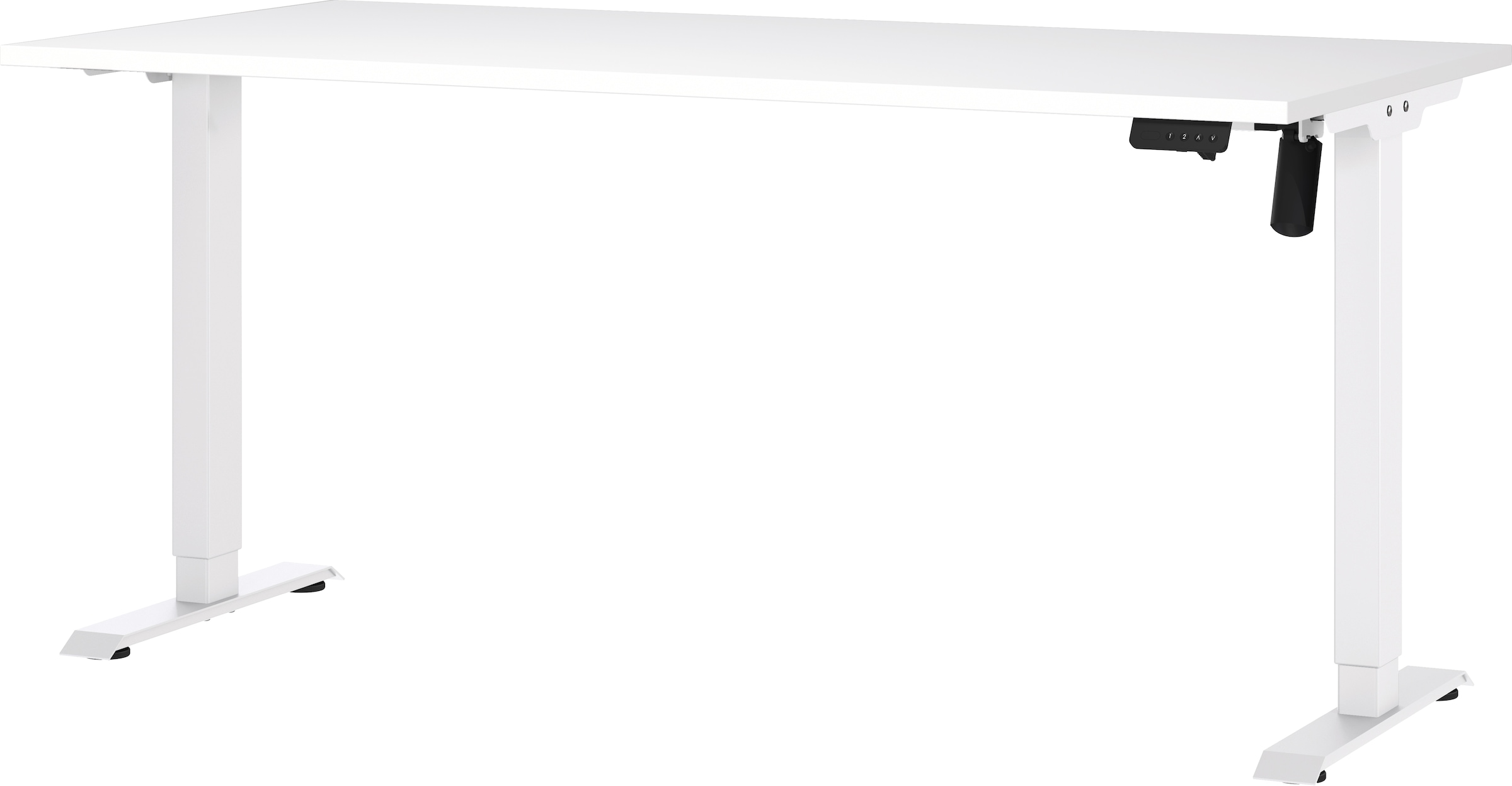 GERMANIA Schreibtisch "Boras, elektrisch höhenverstellbar", Breite 120/140/ günstig online kaufen