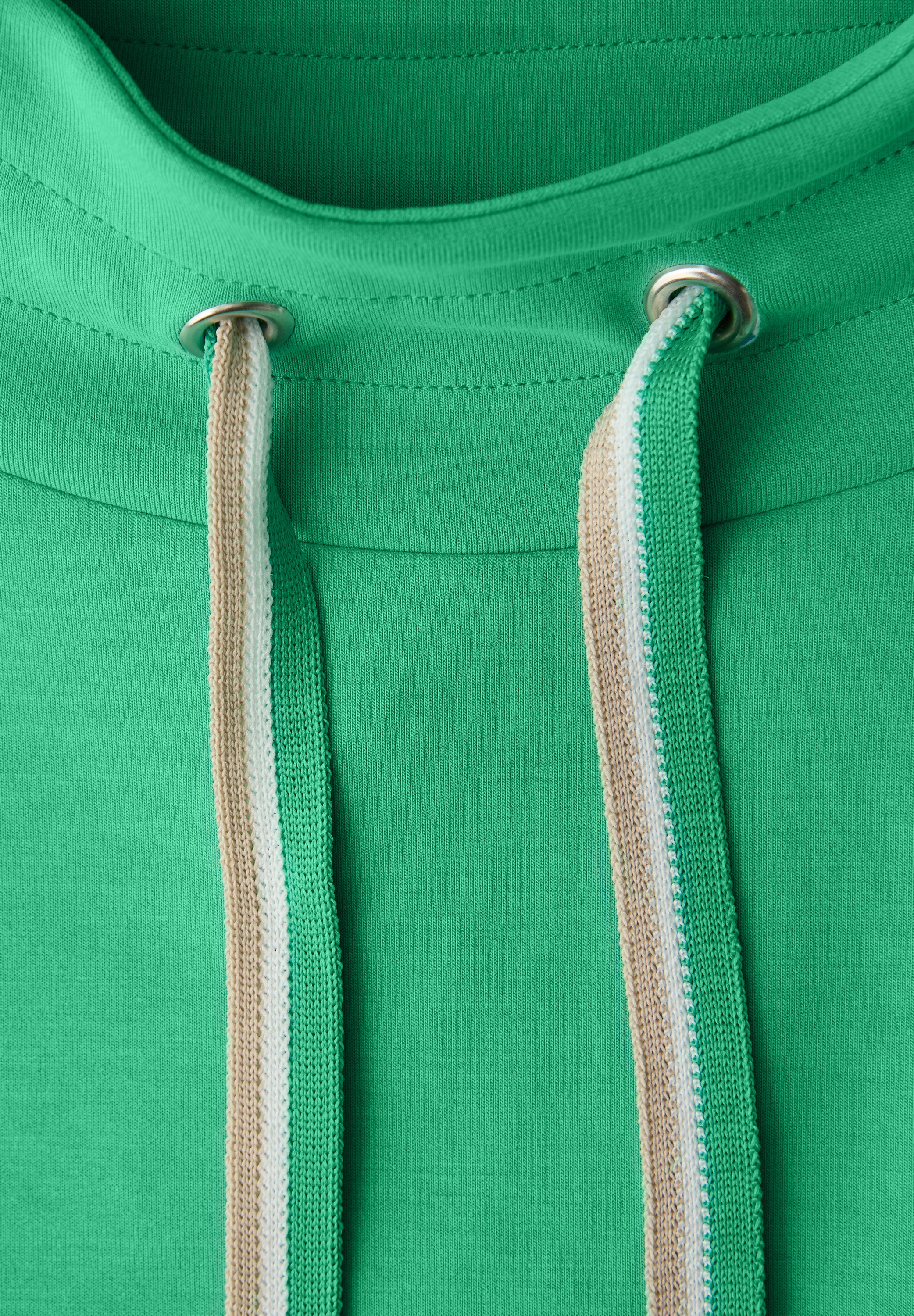 STREET ONE Sweatshirt , mit Stehkragen und Kordelzug
