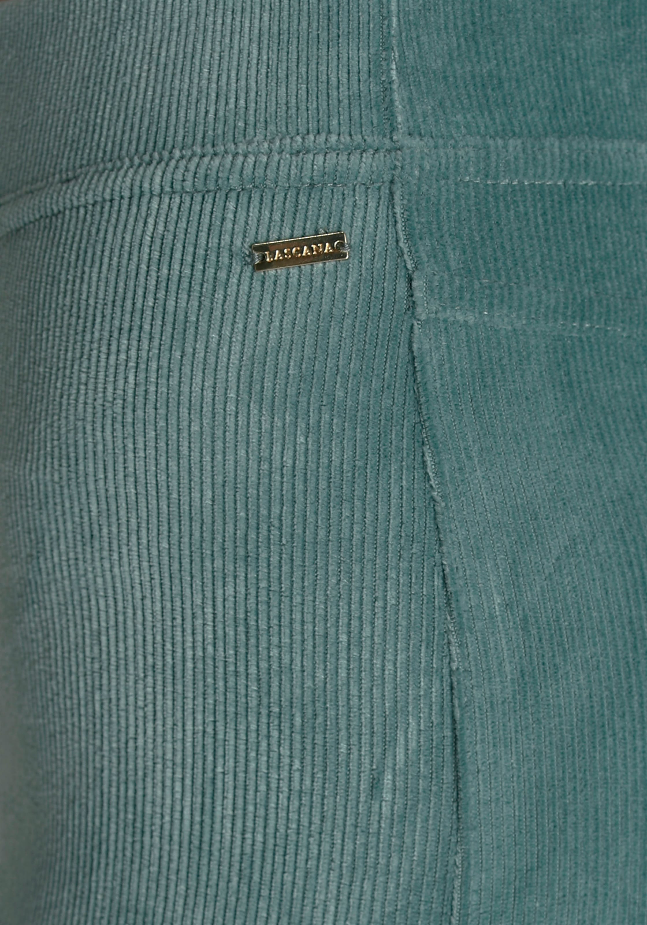 LASCANA Leggings, aus weichem Material in Cord-Optik, Loungewear