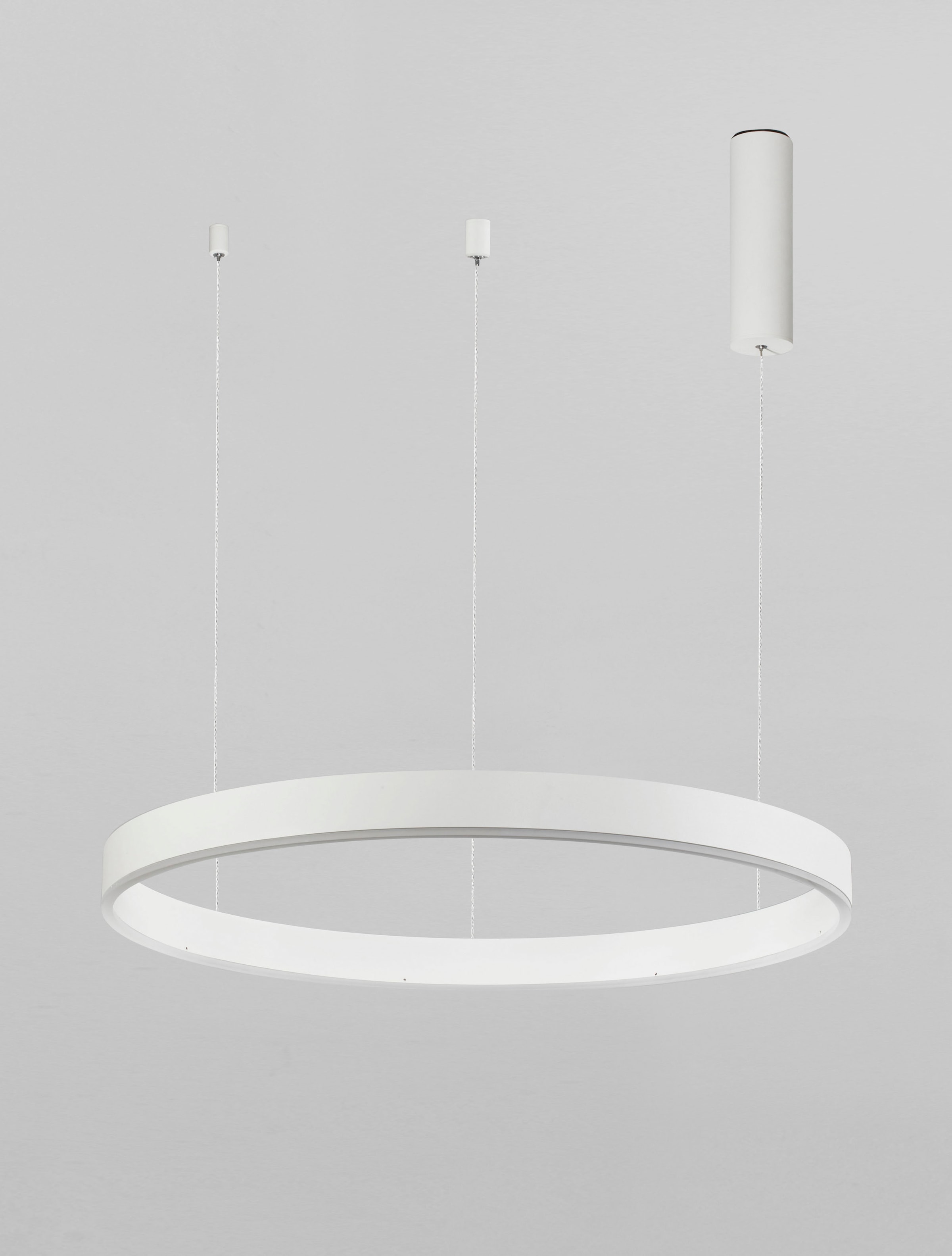 Nova Luce LED-Hängeleuchte »MOTIF« LED-Modul 1 Stk. Warmweiß dimmbar, höhenverstellbar, Lichtfarbe verstellbar, Fernbedienung