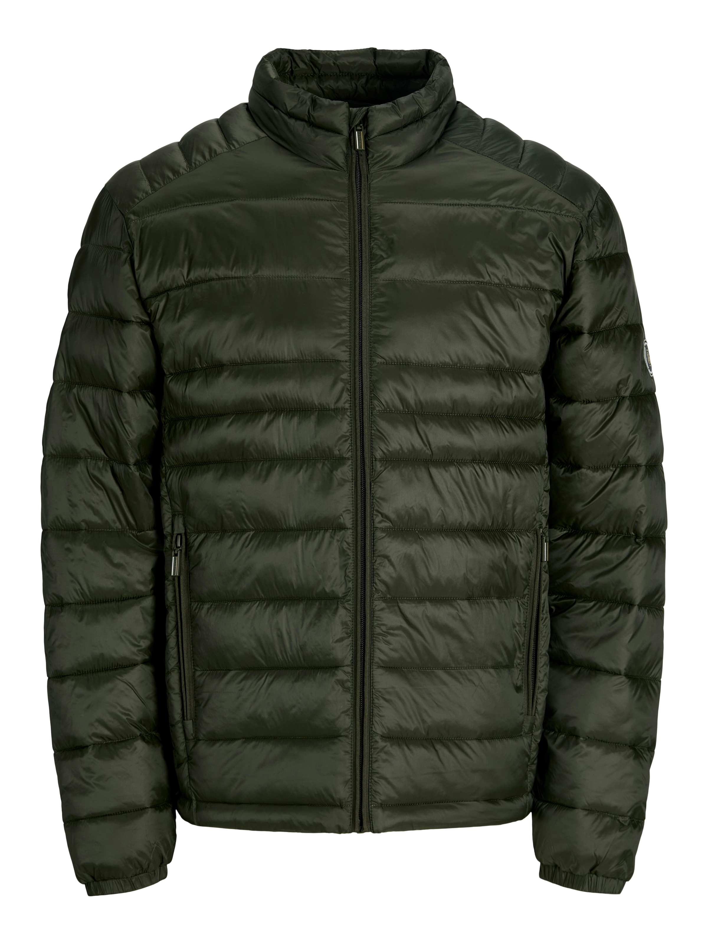 Jack & Jones Steppjacke »JJEKINGSLEY LIGHT PUFFER COLLAR NOOS« Kunstfaser, mit Stehkragen