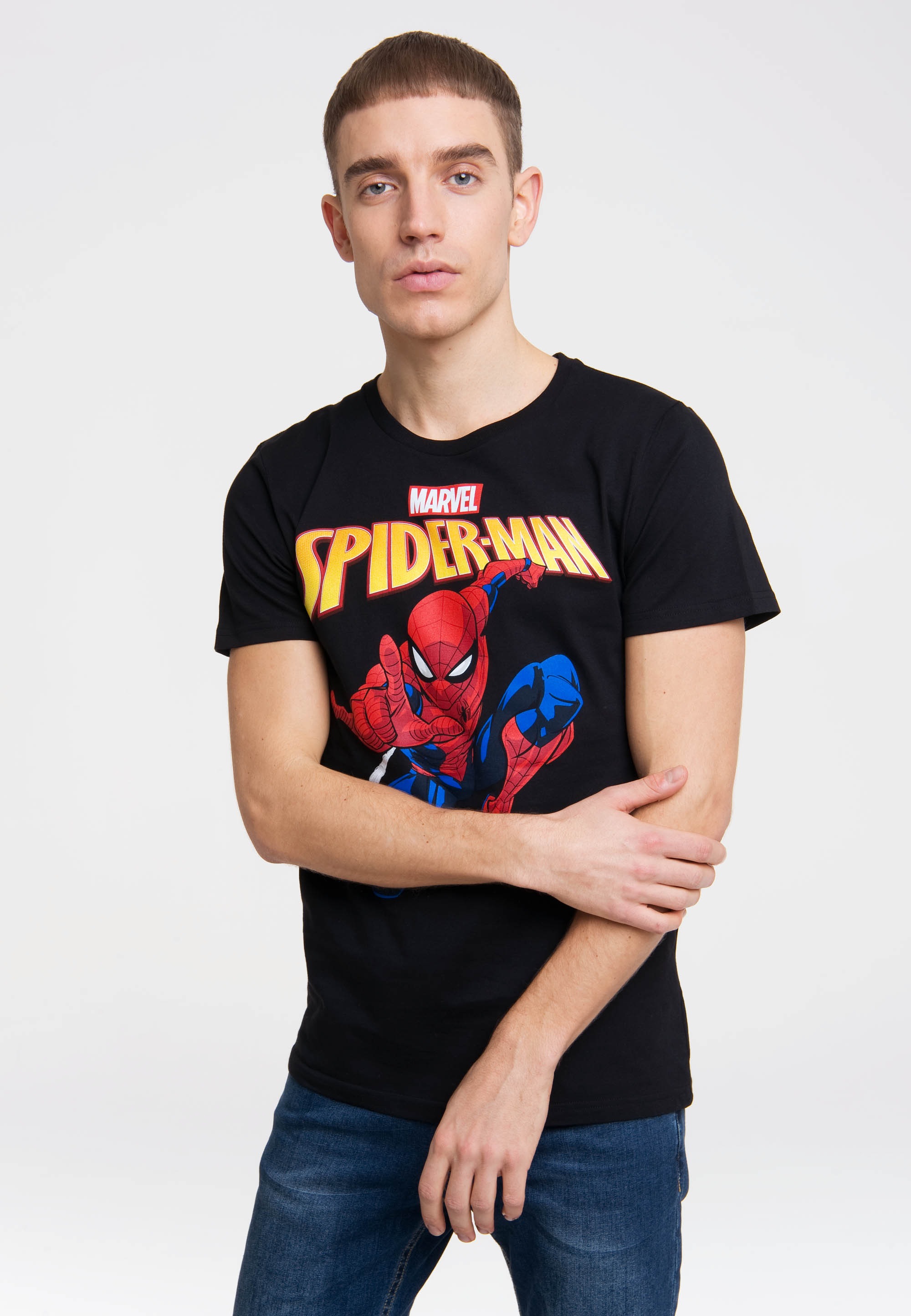 Disney Dames/dames T-shirt met lange mouwen en logo (Sportgrijs