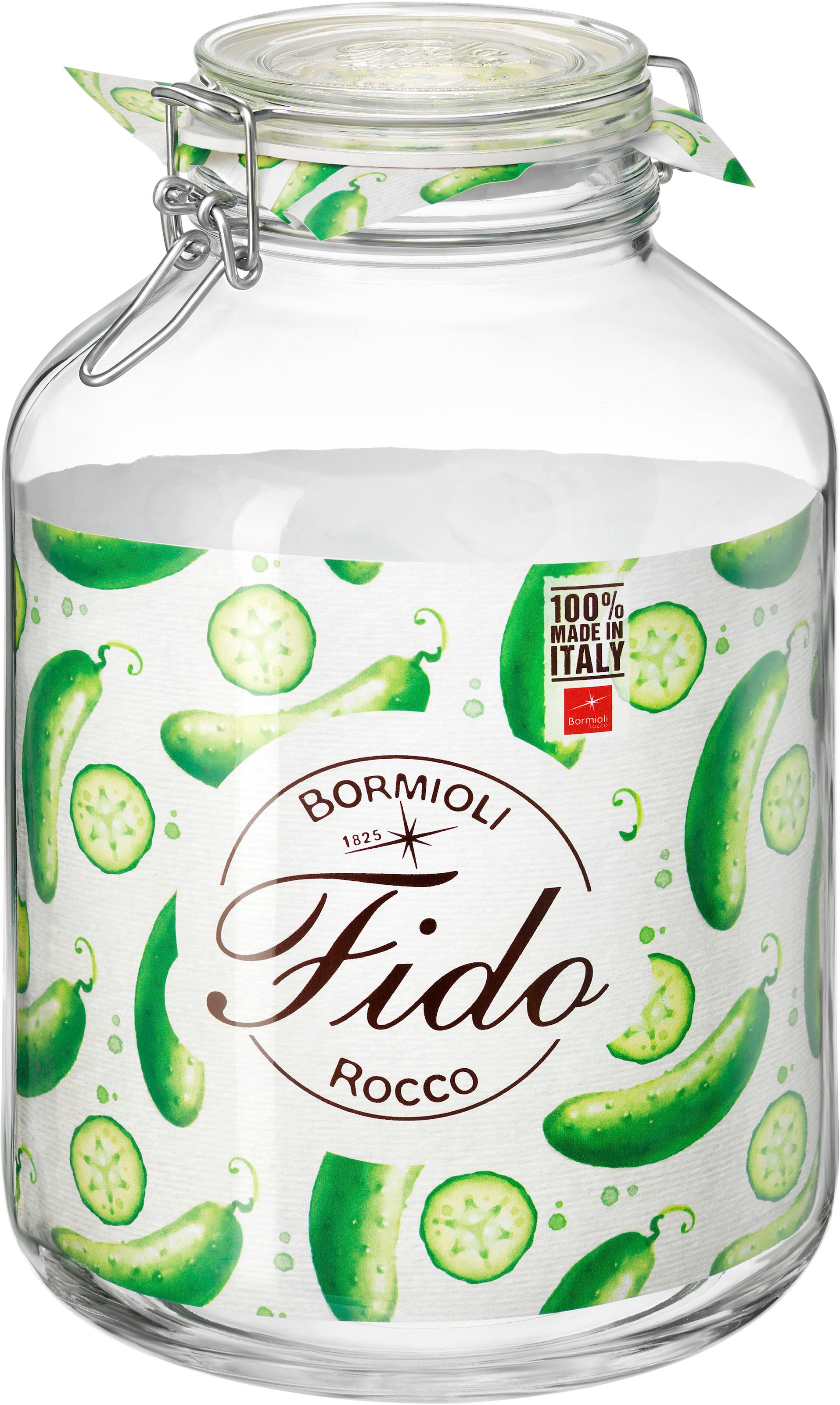 Bormioli Rocco Vorratsglas "Fido" 1 x 5,0l Fassungsvermögen, 1 Stk. tlg. lu günstig online kaufen