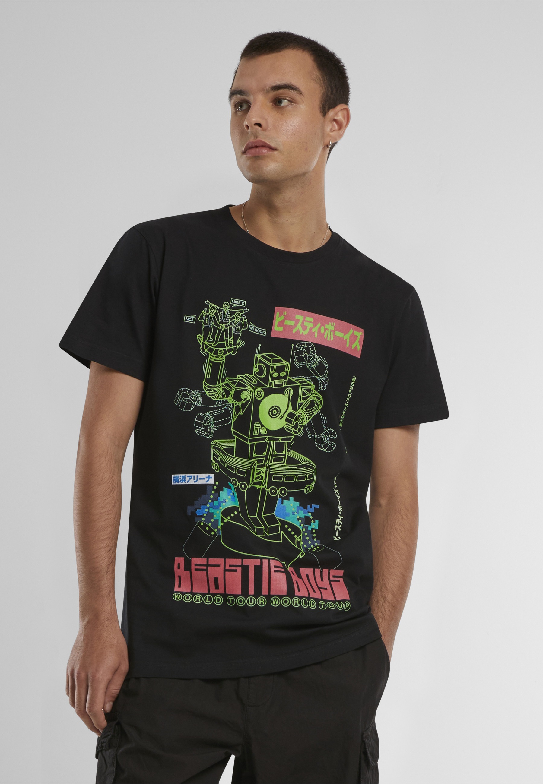 Merchcode T-Shirt »Merchcode Unisex Beastie Boys Robot Tee« 1 Stk.